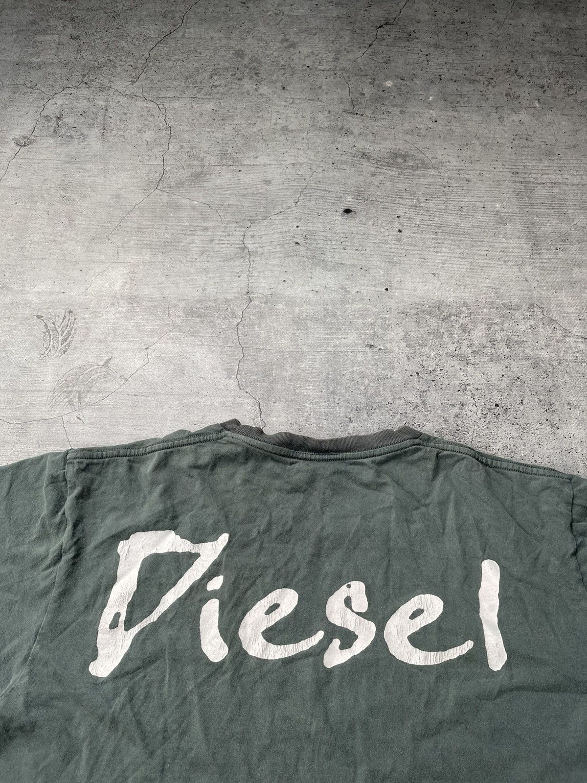 Other Vintage Avant-Garde Diesel Big logo T-Shirt Japan Style Size US XL / EU 56 / 4 - 10 Thumbnail