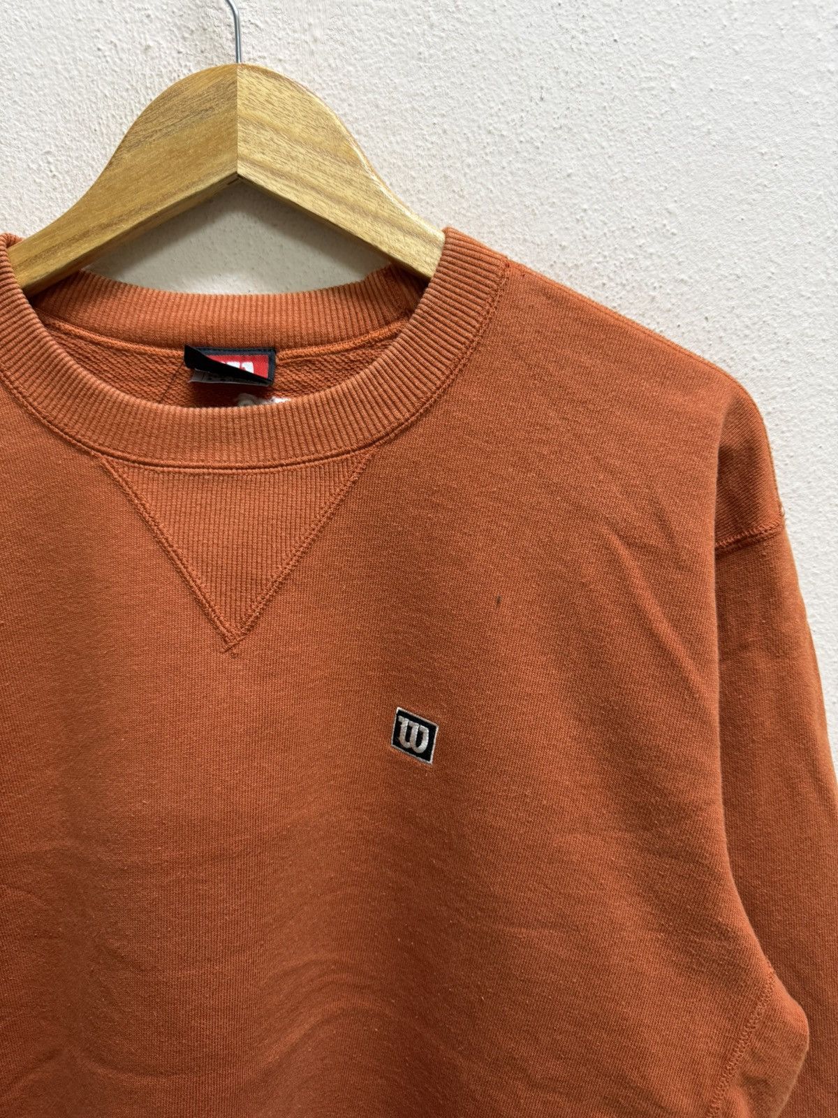 Wilson Vintage 90s Wilson Embroidery Logo Crew Neck Sweatshirt Size US M / EU 48-50 / 2 - 17 Thumbnail