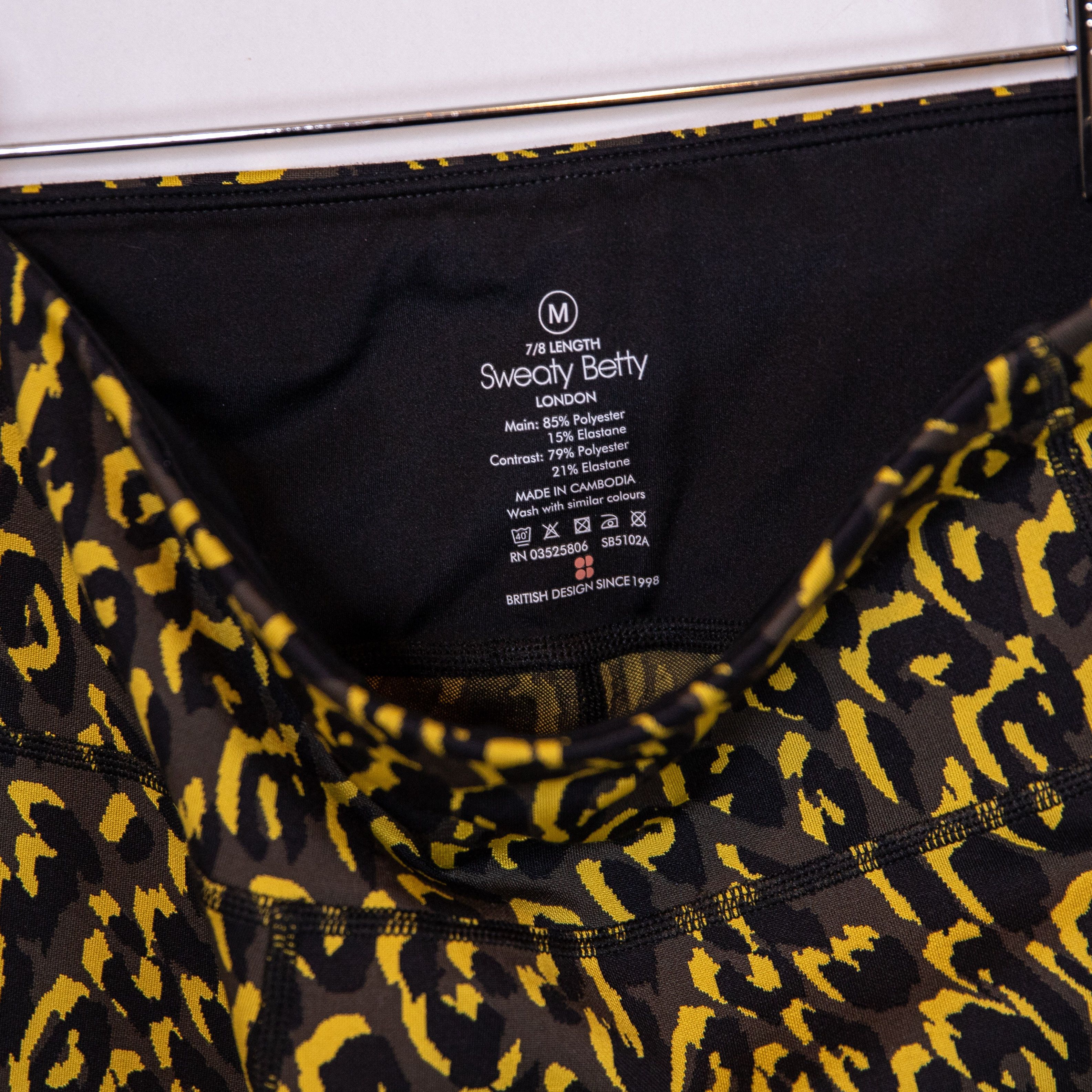 Sweaty Betty Sweaty Betty 7/8 Crop Length Jacquard Athletic Size 28" / US 6 / IT 42 - 2 Thumbnail