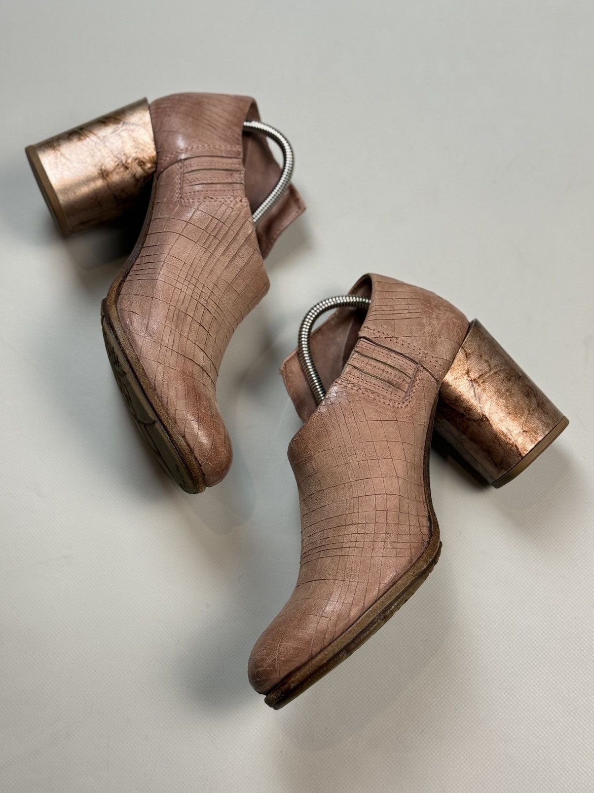 A.S.98 A.S. 98 Airstep Ladies Avant-Garde Leather Heels Shoes Size US 9 / IT 39 - 18 Thumbnail
