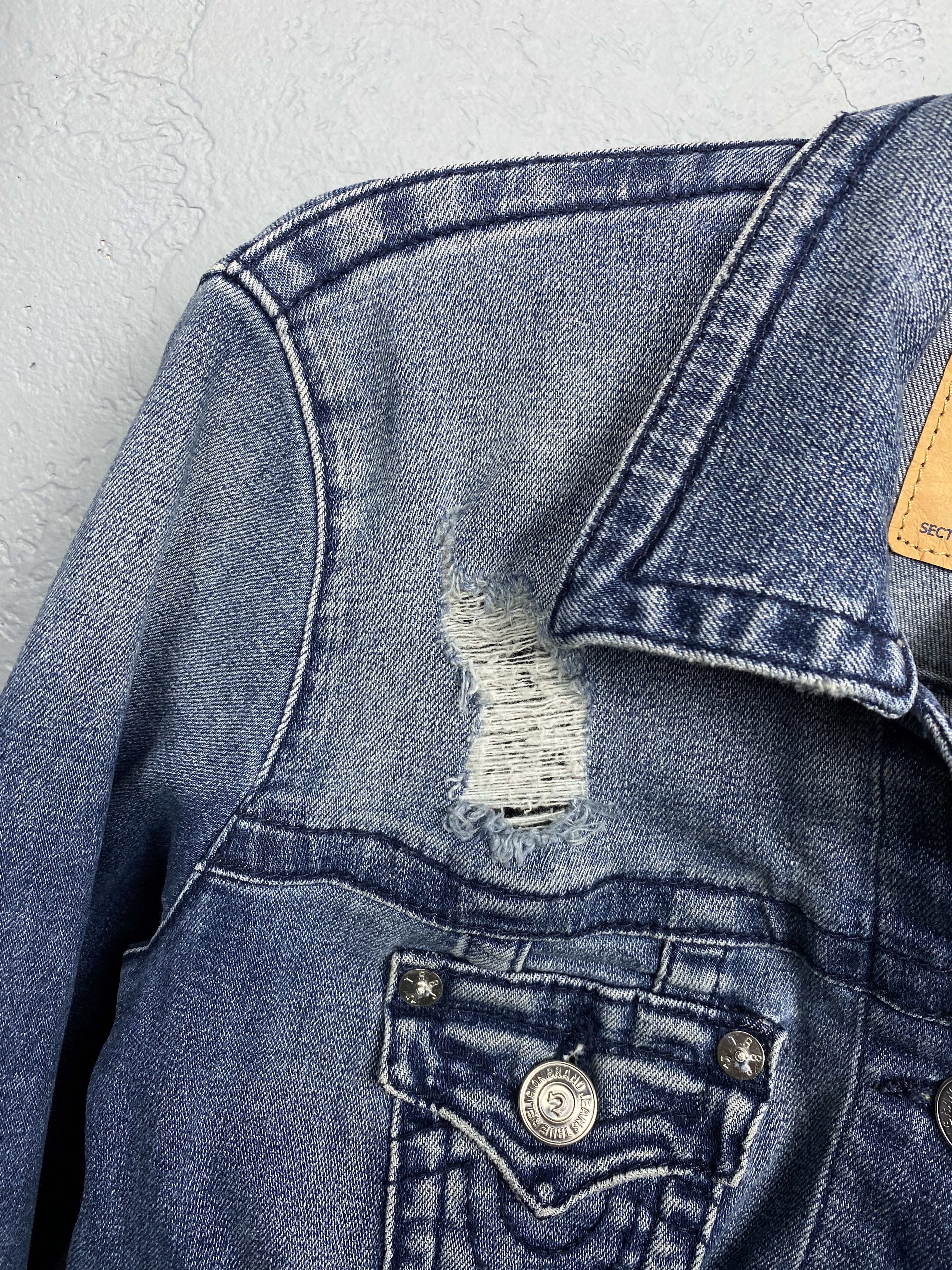 True Religion True Religion Vintage Denim Jacket Y2K Jeans Size S / US 4 / IT 40 - 3 Thumbnail