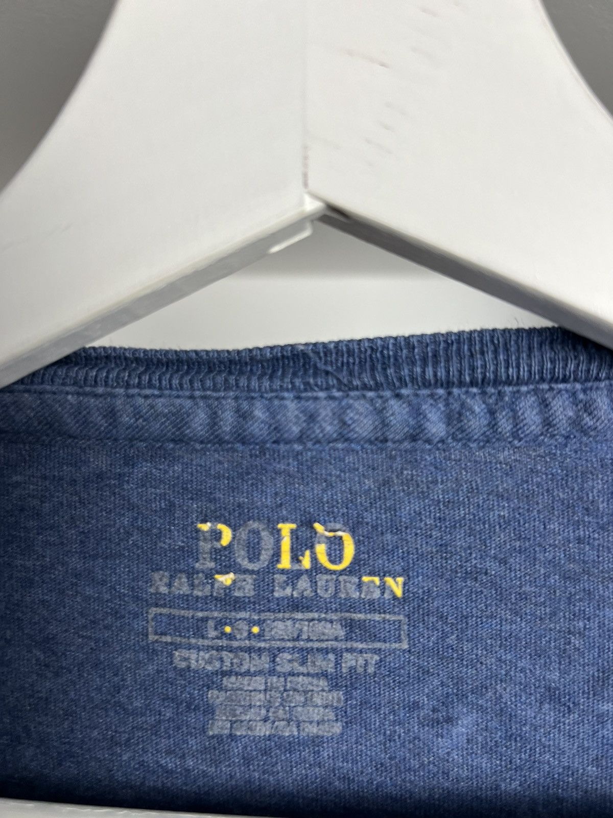 Polo Ralph Lauren × Ralph Lauren × Vintage Polo Ralph Lauren basic small logo t-shirt L old money y2k Size US L / EU 52-54 / 3 - 4 Thumbnail