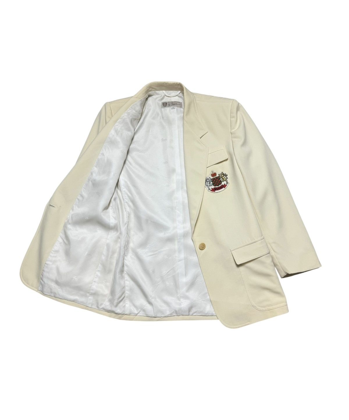 Gucci Gucci 1970’s Vintage Off White Blazer Size XS / US 0-2 / IT 36-38 - 15 Thumbnail