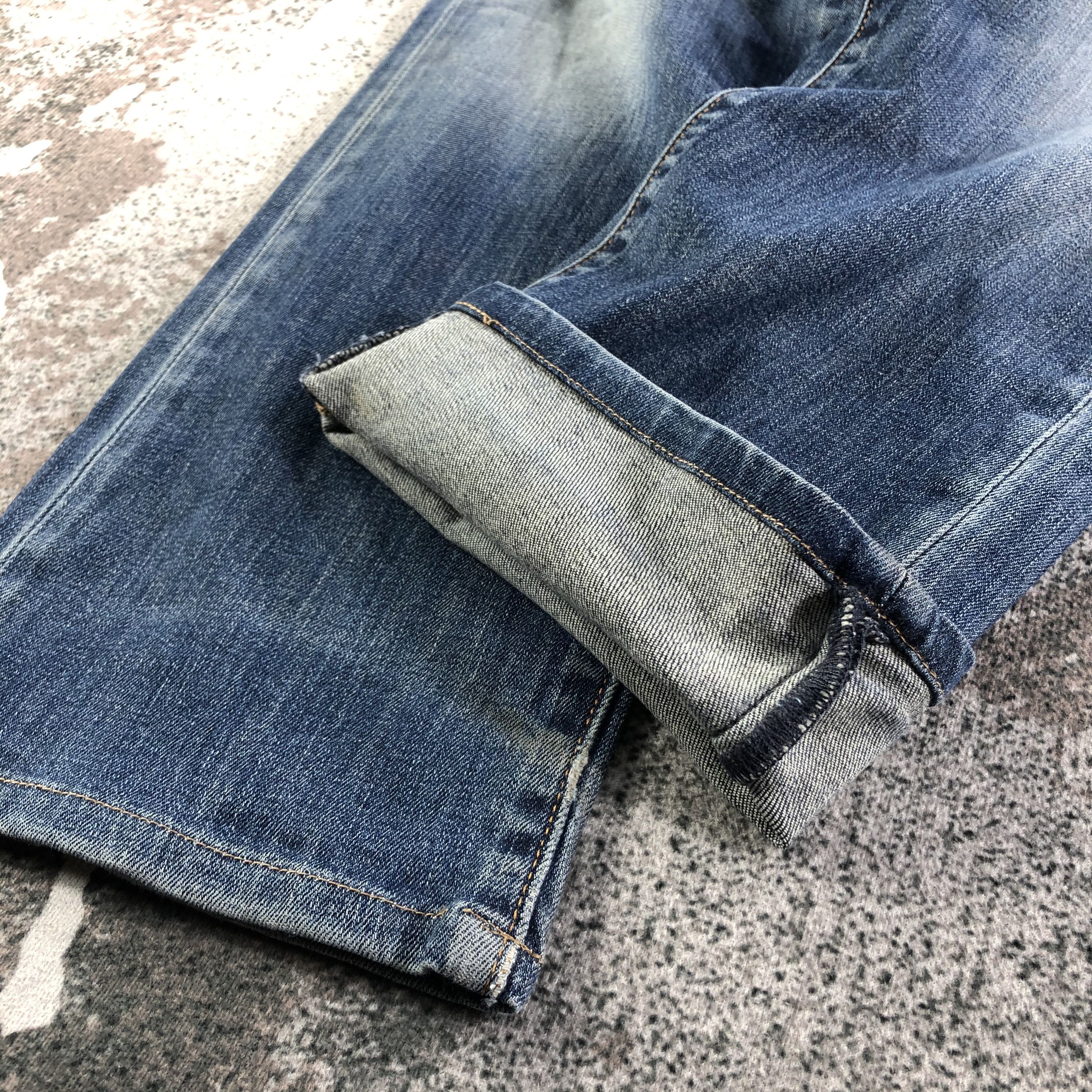 Levi's Levis 513 Jeans Faded Blue Denim KJ2369 Size US 34 / EU 50 - 6 Thumbnail