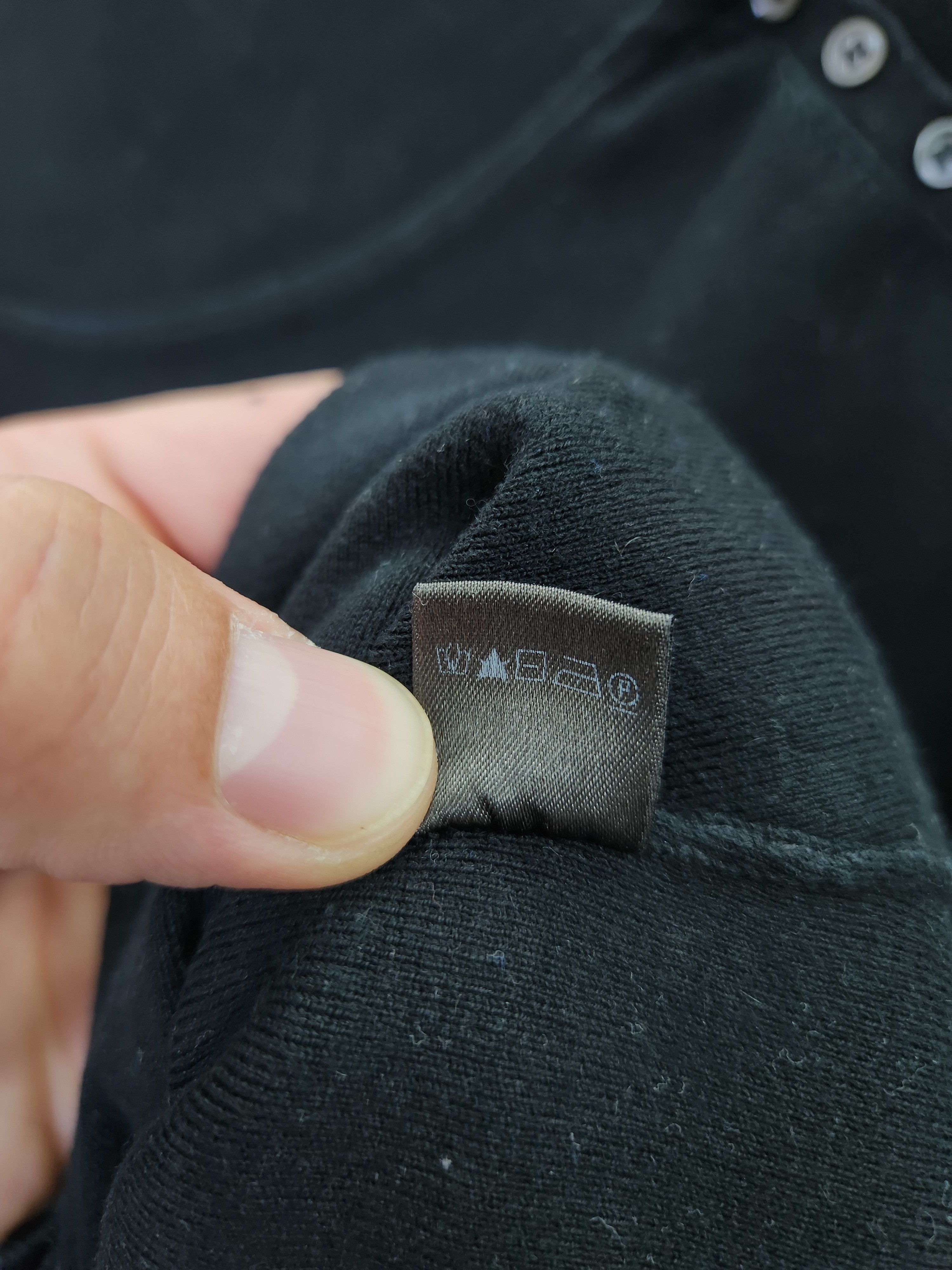 Loro Piana Loro Piana black cotton t shirt button ups Size S / US 4 / IT 40 - 9 Thumbnail