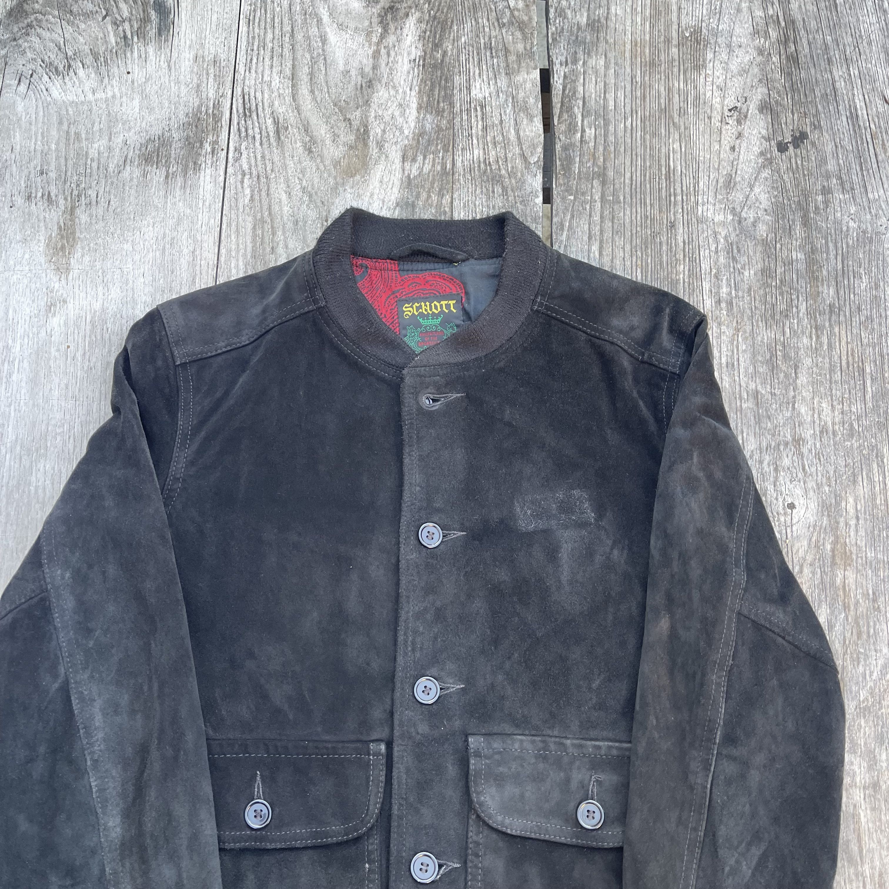 Schott × Supreme SS14 Supreme x Schott Suede Bomber Jacket Size US M / EU 48-50 / 2 - 3 Thumbnail