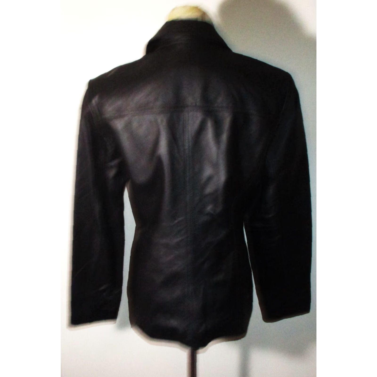 Vintage EAST 5th 100% Leather Jacket Women's Size S Button Size S / US 4 / IT 40 - 5 Thumbnail