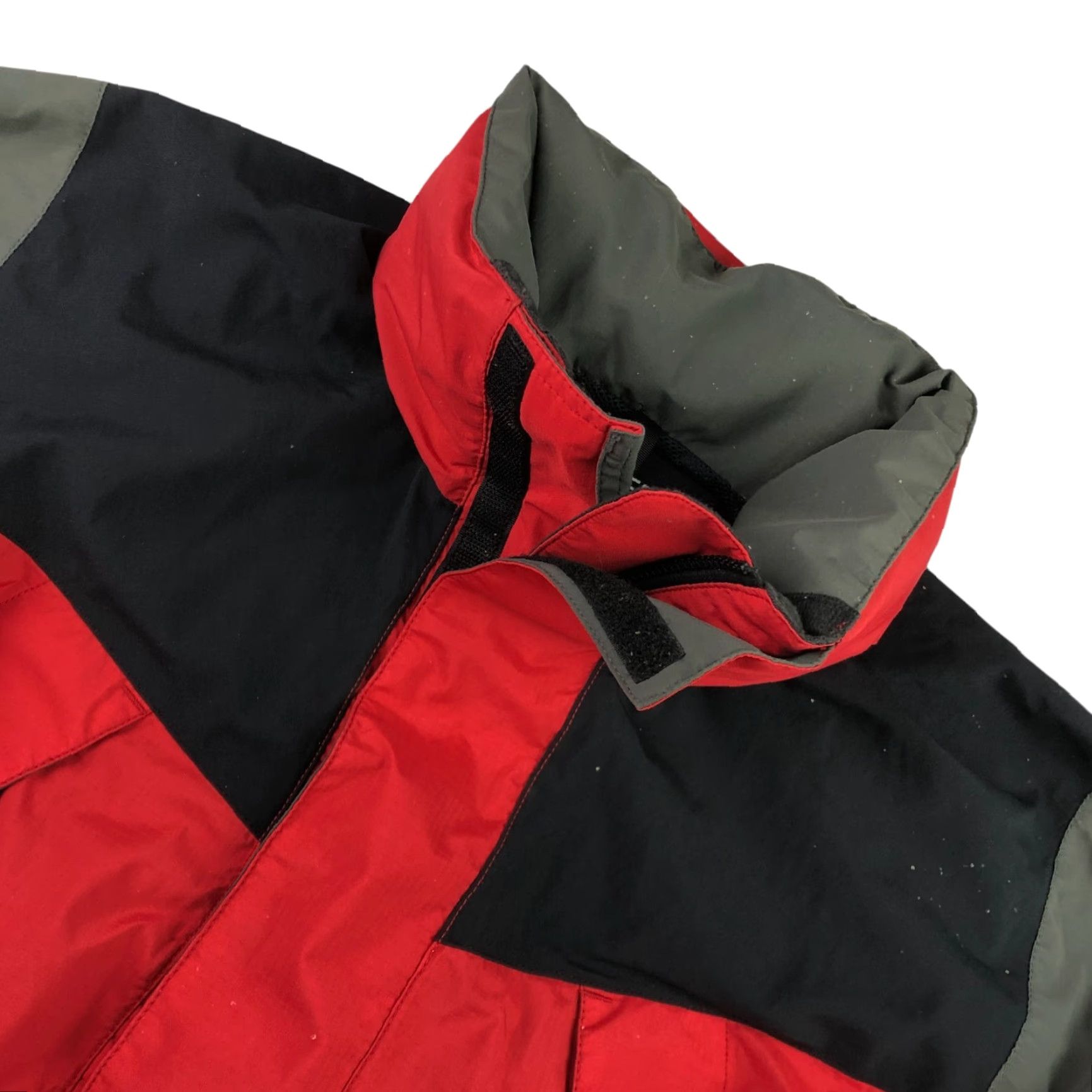 The North Face VINTAGE The North Face Jacket Parka Hooded Red Small Mens HYDROSEAL Jacket Coat Winter Fall Size US S / EU 44-46 / 1 - 2 Thumbnail