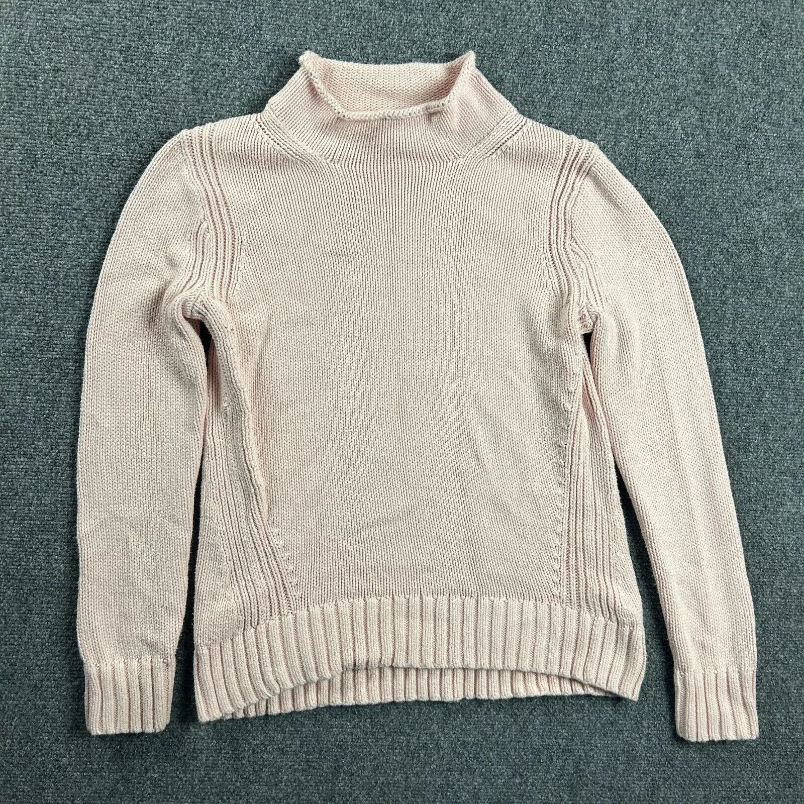 J.Crew × Vintage Vintage J Crew Sweater Womens Small Pink Chunk Knit Always Size S / US 4 / IT 40 - 1 Thumbnail