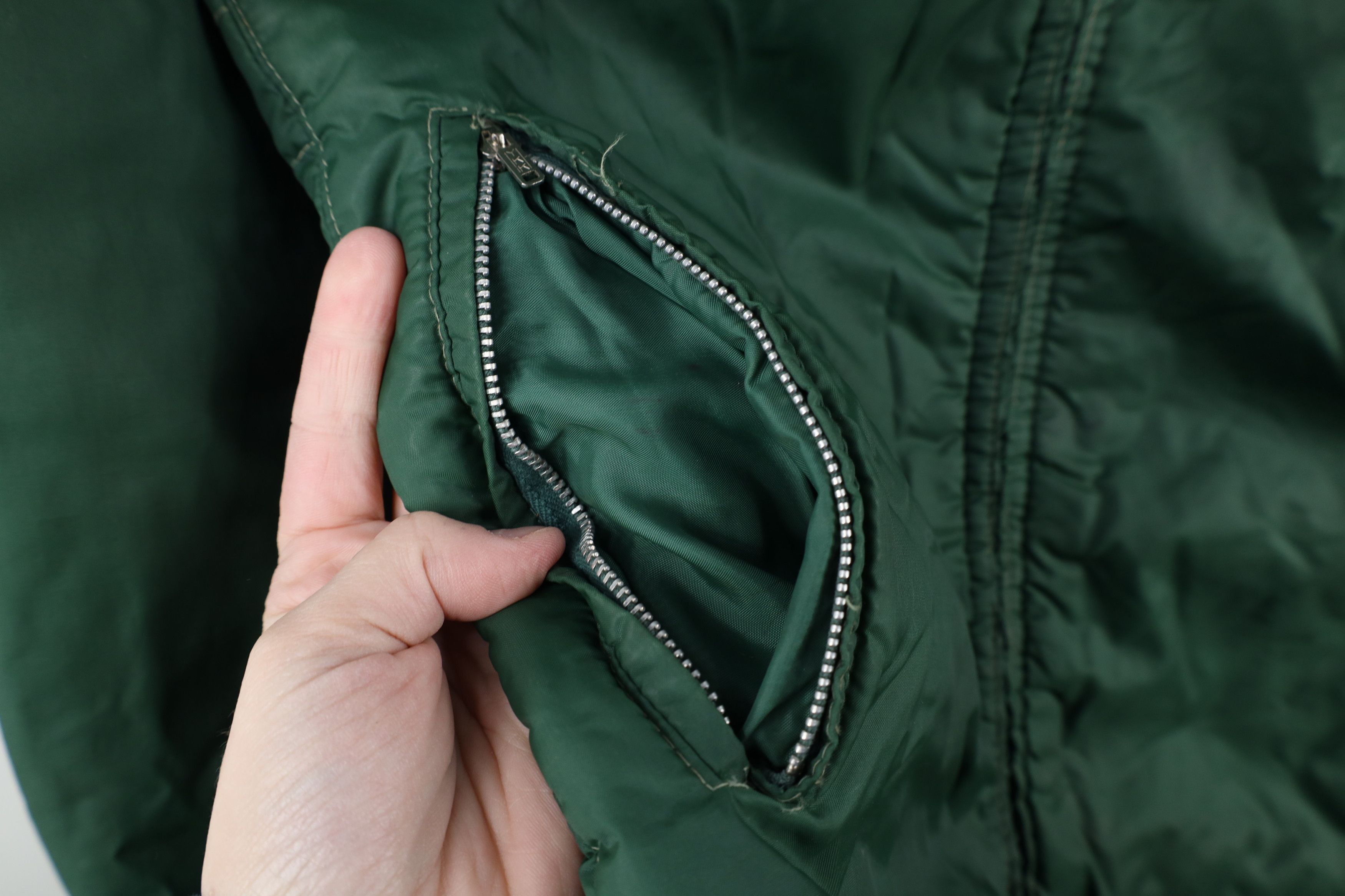 Vintage Vintage 70s Streetwear Striped Hooded Full Zip Jacket Size US M / EU 48-50 / 2 - 9 Thumbnail
