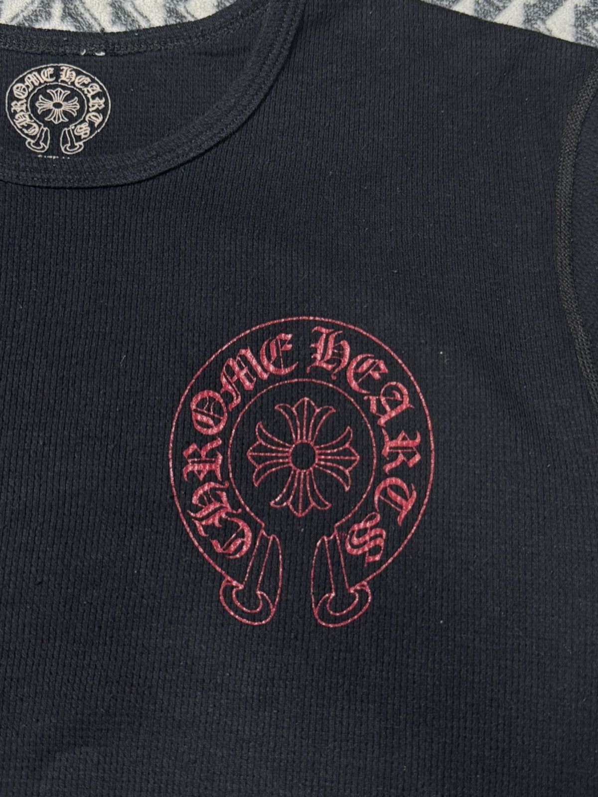 Chrome Hearts RARE! FLORAL SCROLL THERMAL LONG SLEEVE Size US M / EU 48-50 / 2 - 8 Thumbnail