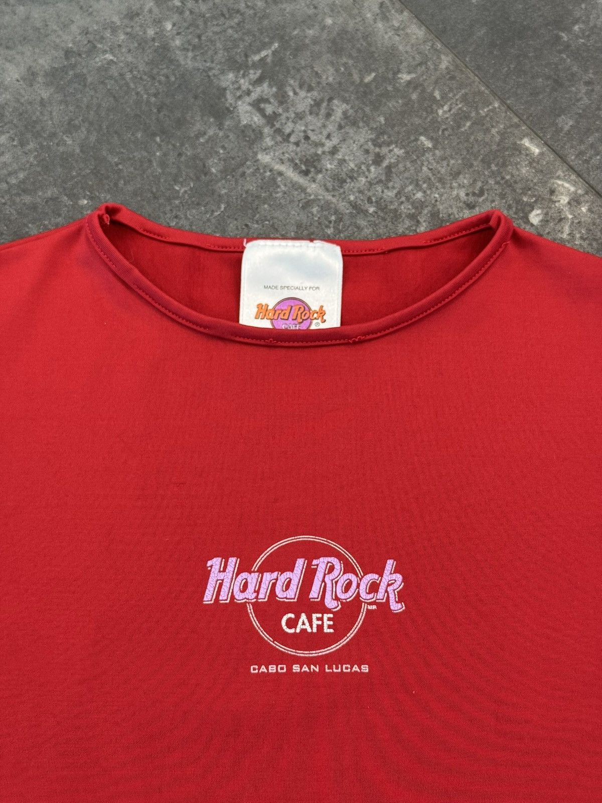 Hard Rock Cafe Vintage Y2K Women’s Hard Rock Cafe Short Sleeve Baby Tee Size M / US 6-8 / IT 42-44 - 4 Thumbnail