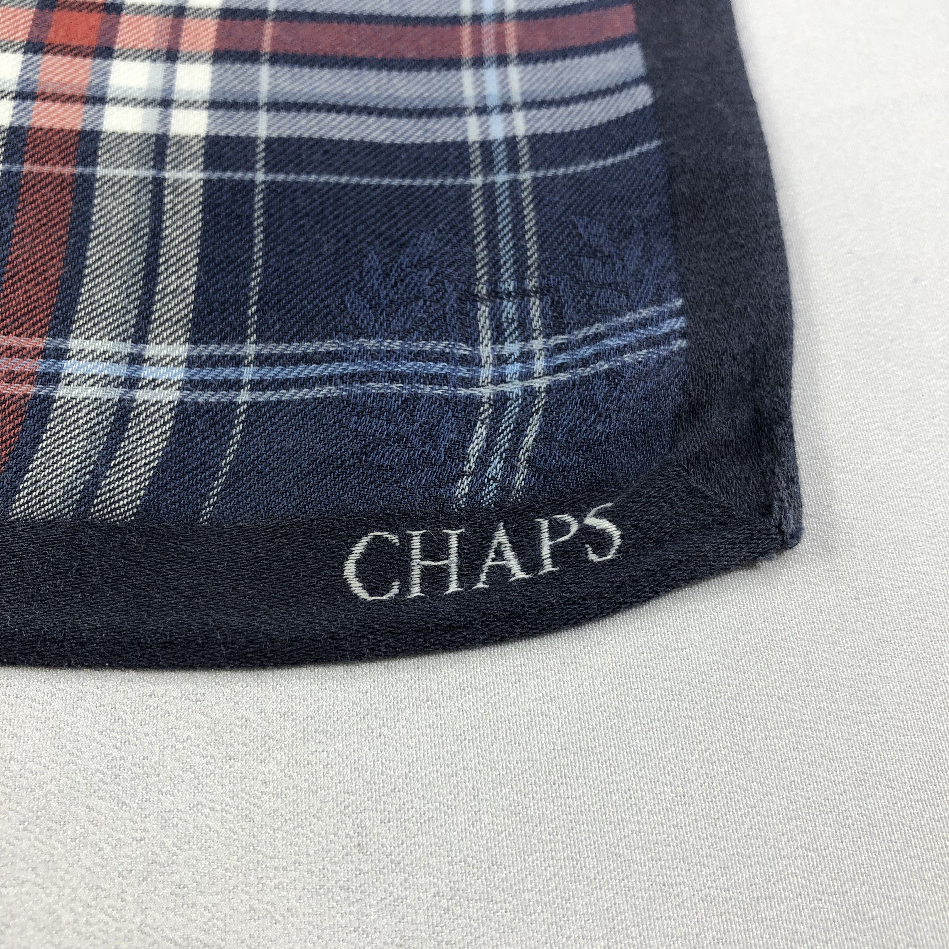 Chaps Chaps Tartan Handkerchief Neckerchief Bandana H1733 Size ONE SIZE - 4 Thumbnail