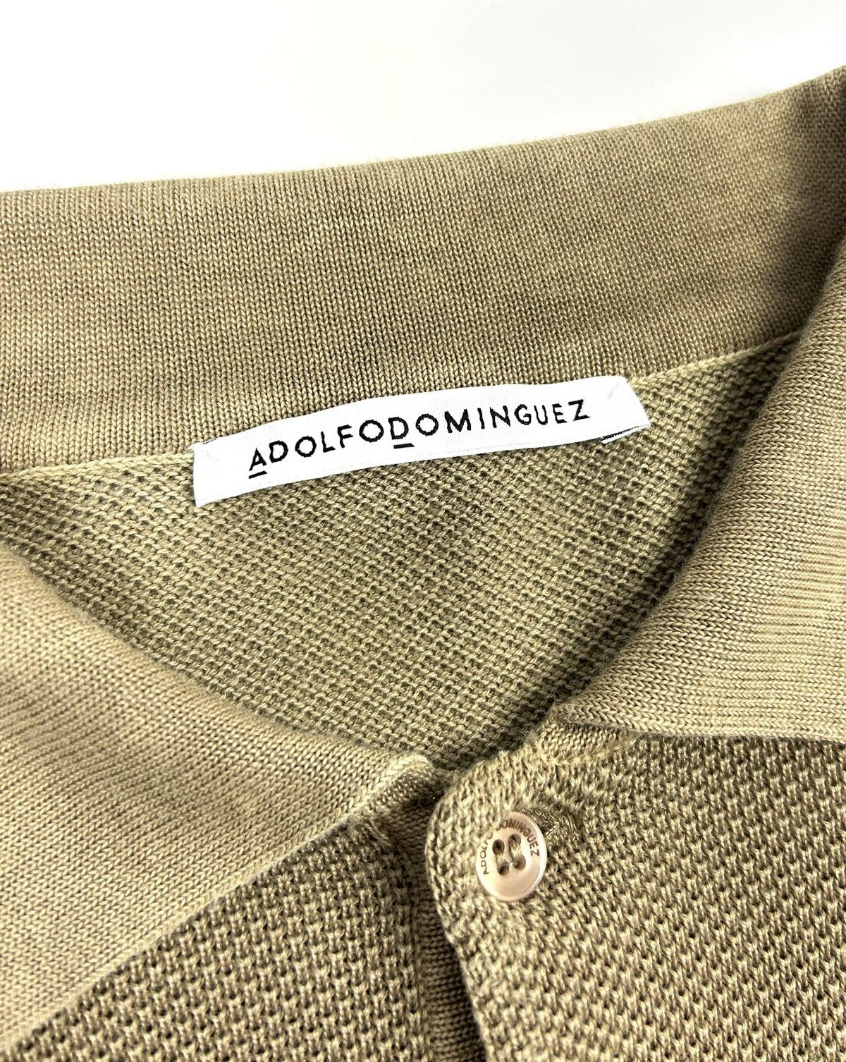 Adolfo Dominguez Luxury ADOLFO DOMINGUEZ Long Sleeve Polo Shirt Old Money L Size US L / EU 52-54 / 3 - 7 Thumbnail
