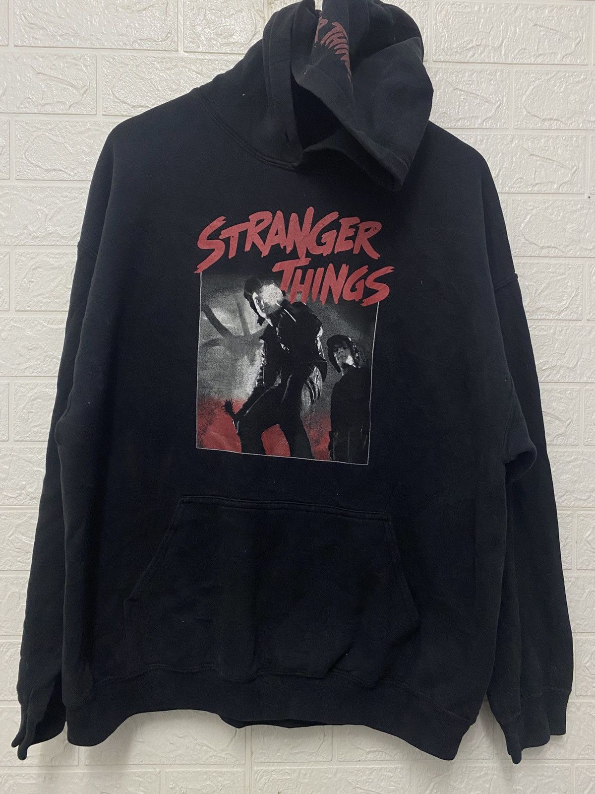 Vintage VINTAGE HOODIE STRANGER THINGS Size US XL / EU 56 / 4 - 2 Thumbnail