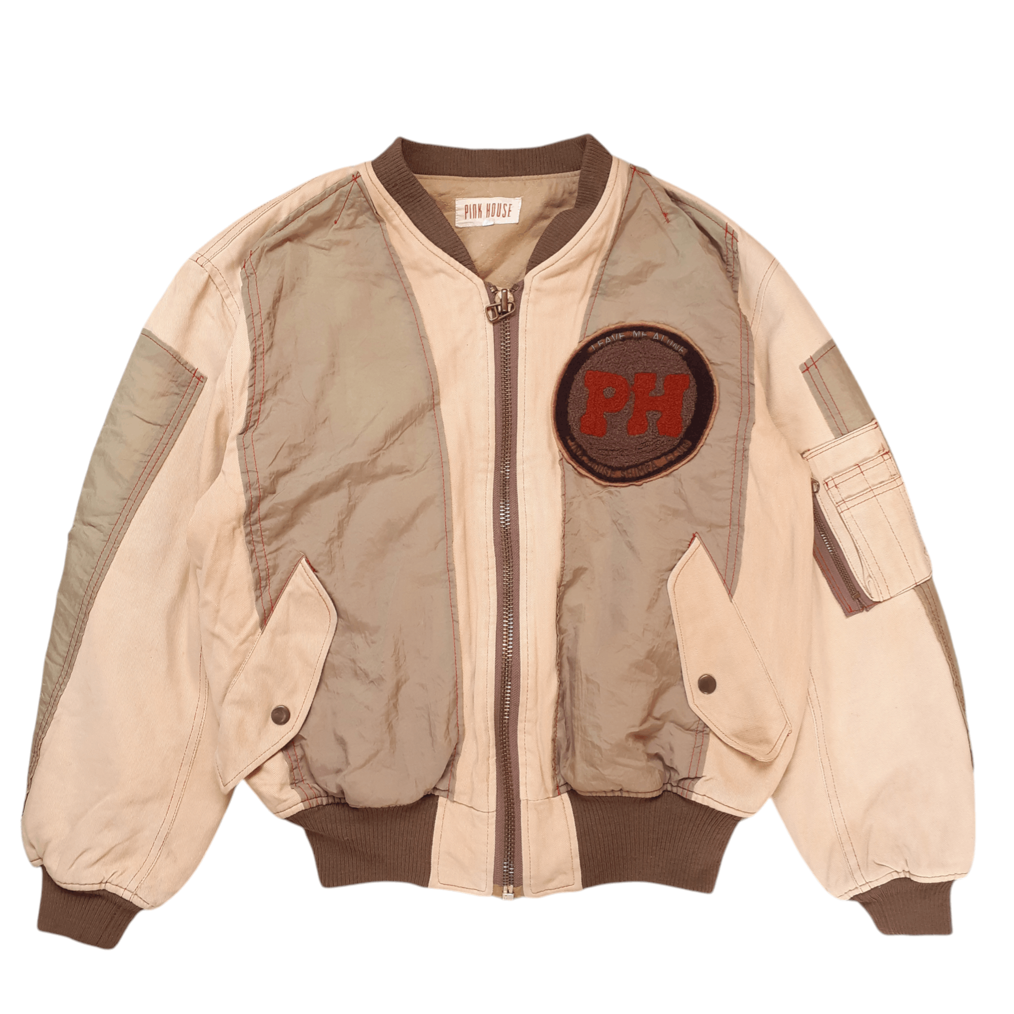 Japanese Brand × Pink House Vintage Pink House Japan Bomber Jacket size Large Size US L / EU 52-54 / 3 - 1 Thumbnail
