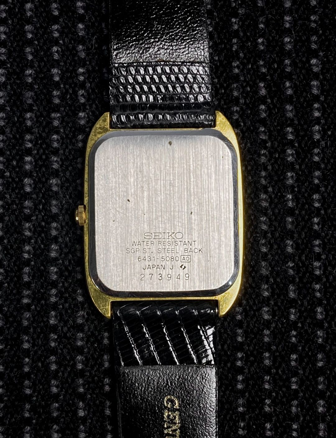 Seiko × Vintage 💥 Vtg 80's Seiko Rectangle Size ONE SIZE - 5 Thumbnail