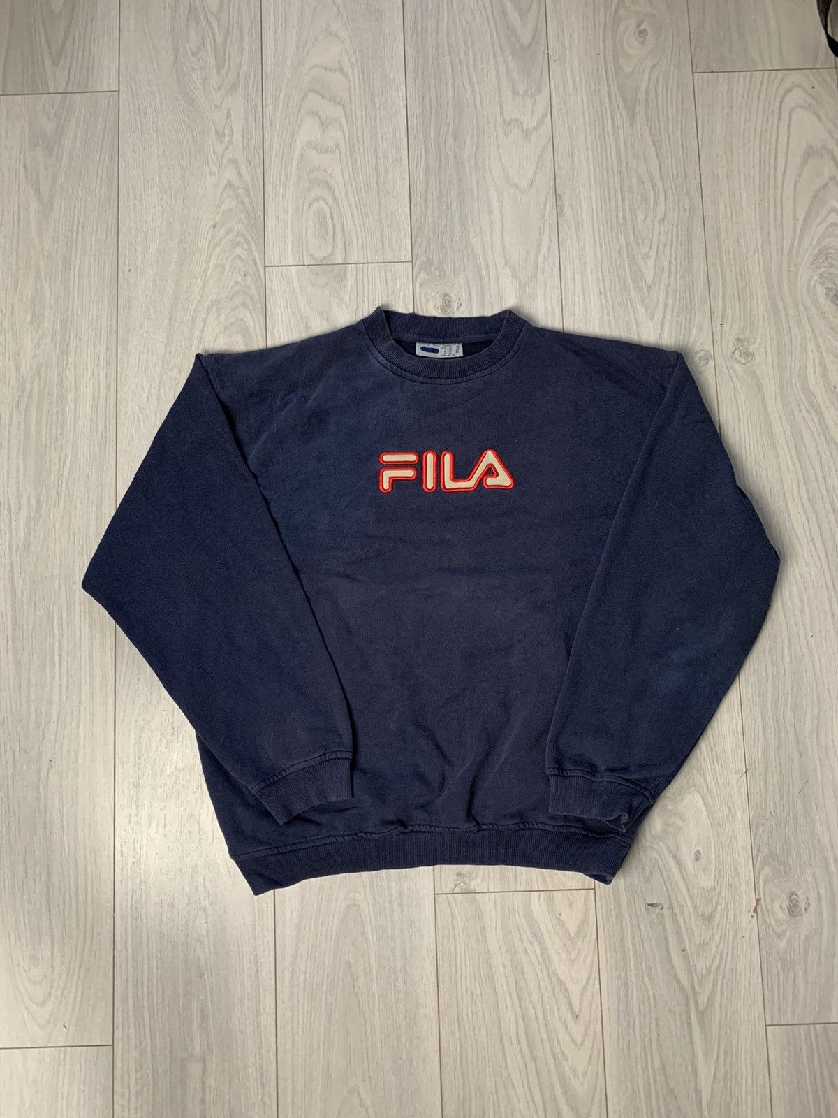 Fila Vintage Fila Sweatshirt Y2K Crewneck Size US XL / EU 56 / 4 - 1 Thumbnail