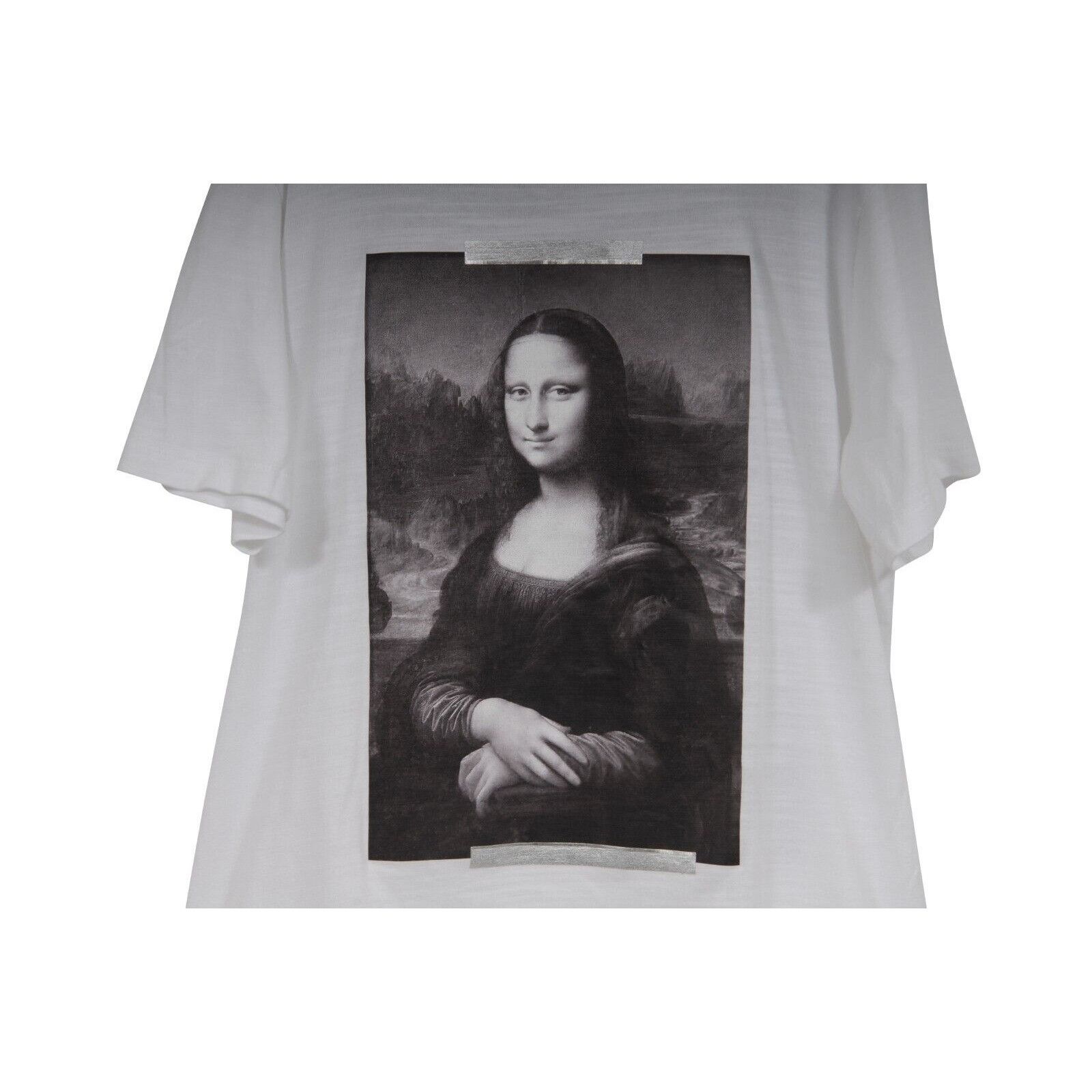 Off-White Mona Lisa Temperature Arrows T Shirt Size US L / EU 52-54 / 3 - 3 Thumbnail