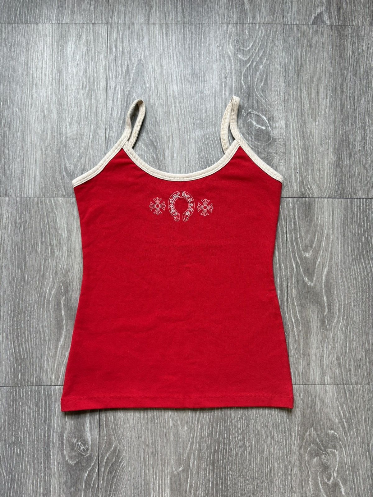 Chrome Hearts Chrome Hearts Women Red Tank Top | Grailed