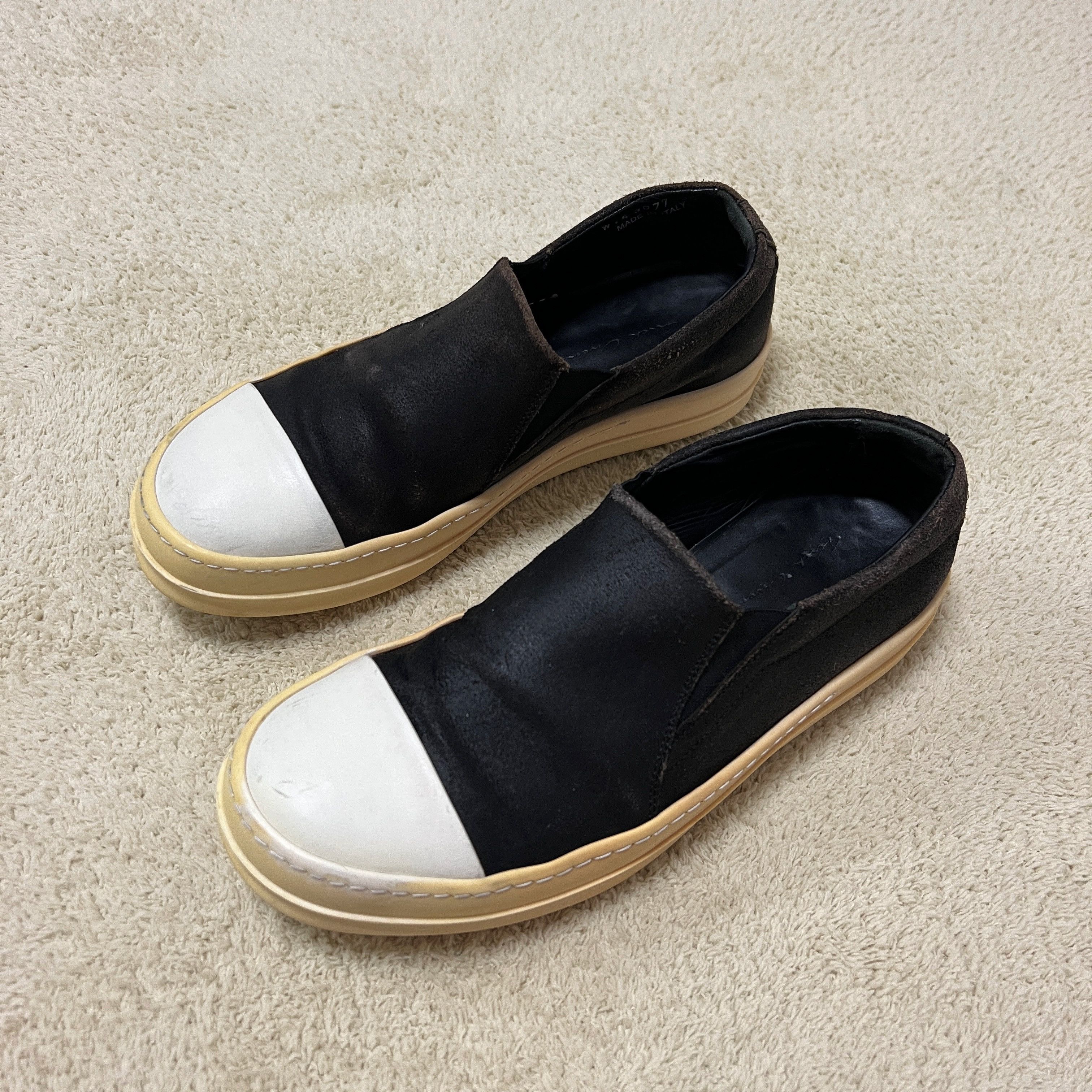 Rick Owens boat sneakスリッポン 【公式通販】