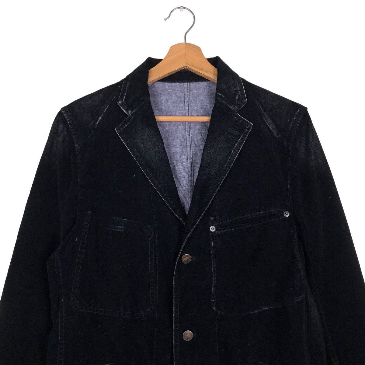 Issey Miyake 🔥Vintage Chore Work Jacket Tete Homme Issey Miyake Japan Size US L / EU 52-54 / 3 - 3 Thumbnail