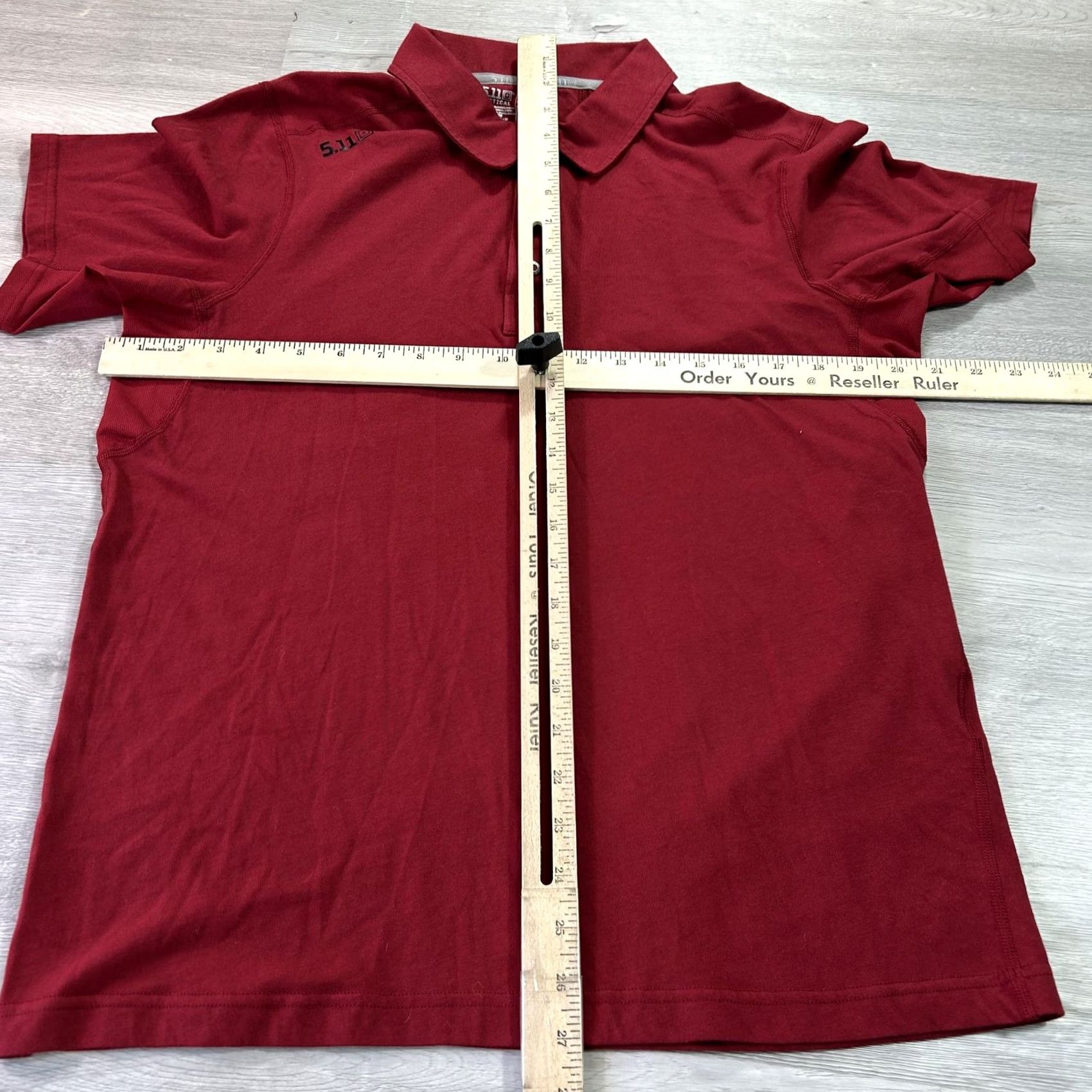 Vintage 5.11 Tactical Polo Shirt Mens M Red Solid Short Sleeve Workwear Casual Size US M / EU 48-50 / 2 - 6 Thumbnail