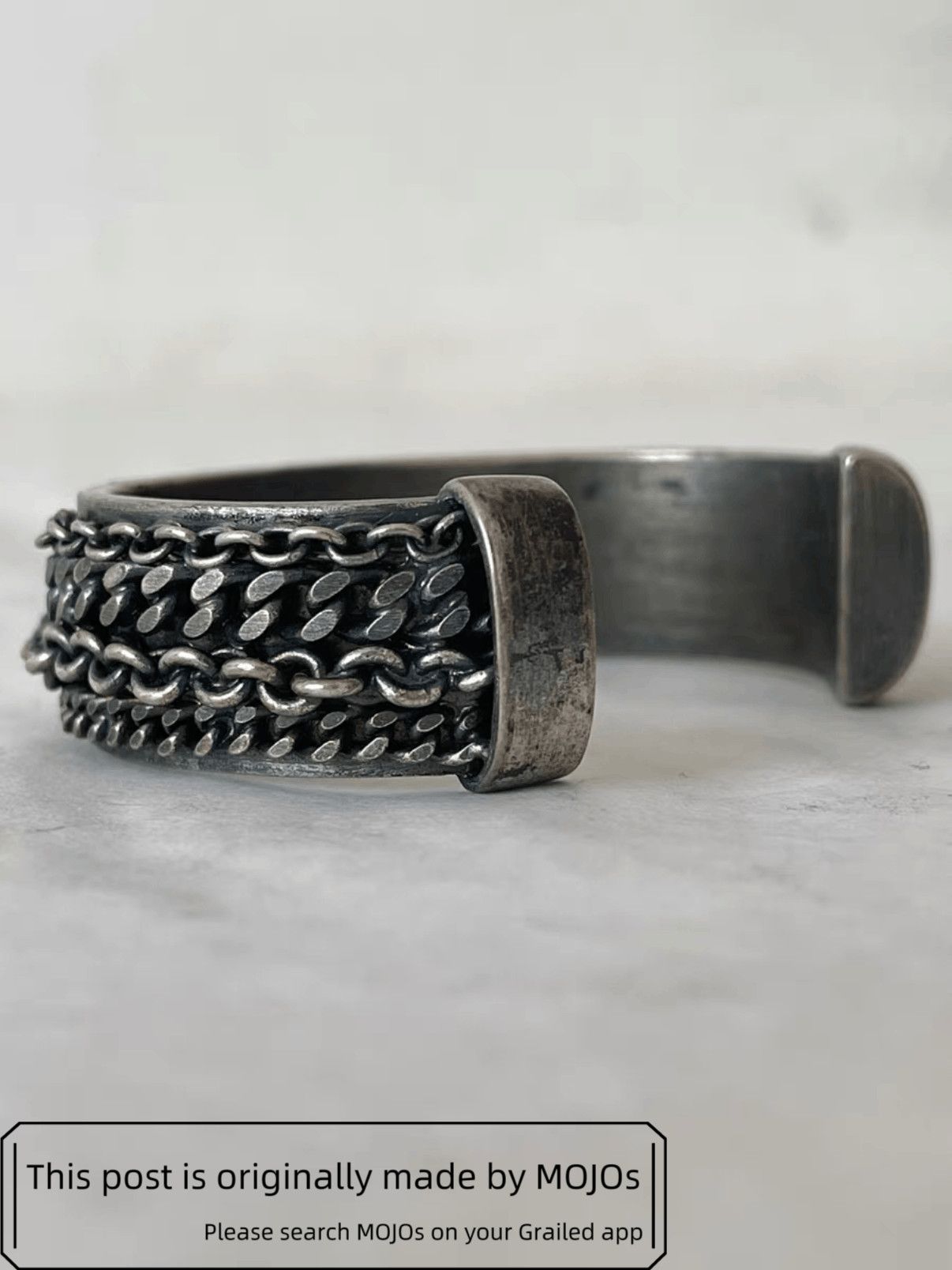 Jean Paul Gaultier Jean Paul Gaultier Chain Silver Bracelet mojos5613 Size ONE SIZE - 4 Thumbnail