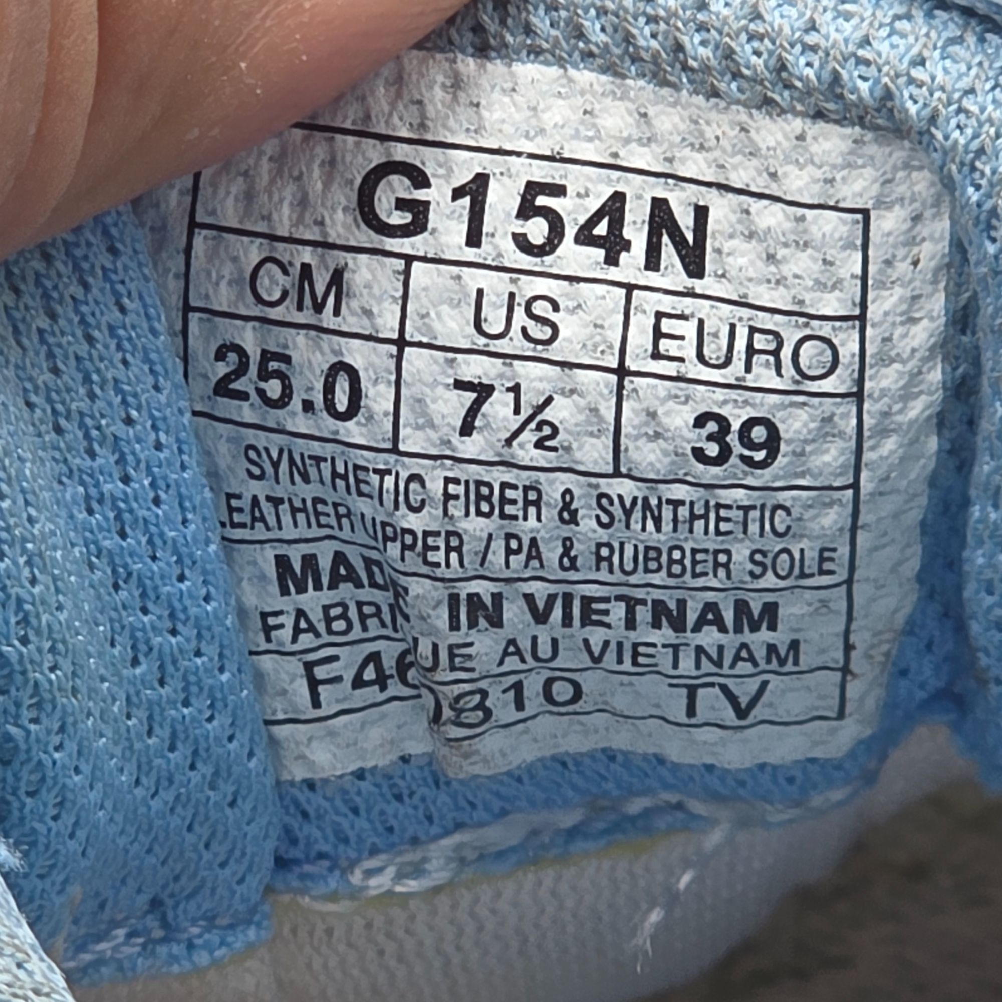 Asics Asics Hyper Rocket Gird 5 Womens Size 7.5 White Blue Track A Size US 7.5 / IT 37.5 - 6 Thumbnail