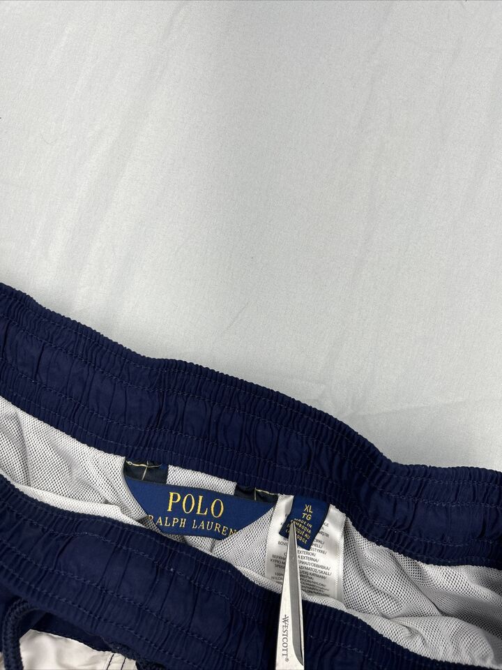 Polo Ralph Lauren Polo Ralph Lauren Stripe Spell Out Swim Men’s Trunks Sz XL Size US 38 / EU 54 - 6 Thumbnail