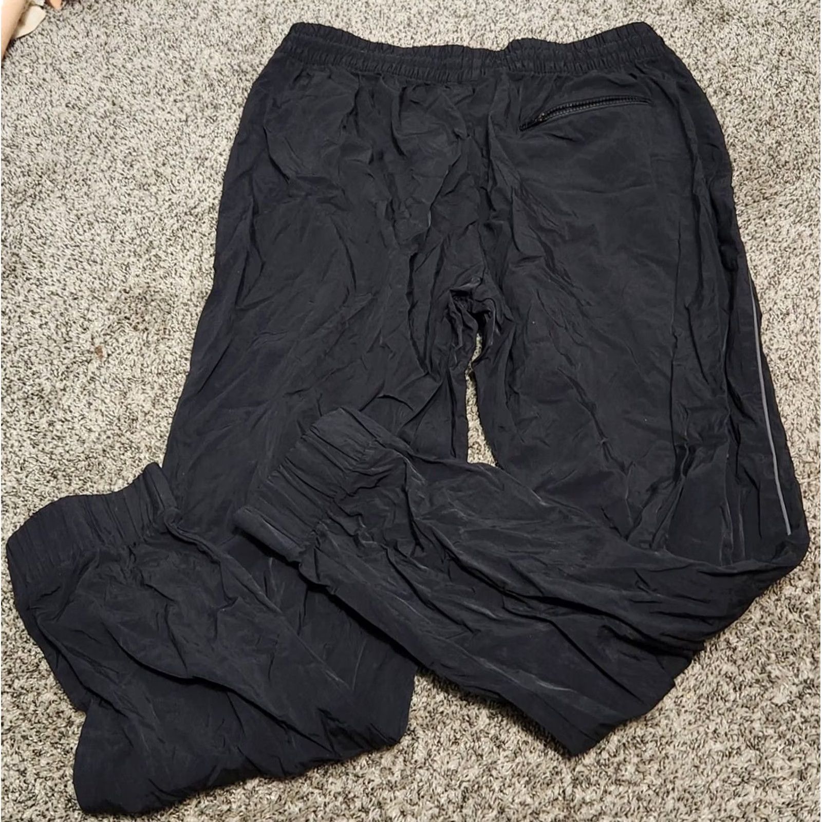 Jordan Brand VINTAGE Air Jordan Jumpman Track Pants Mens 2XL Black Size US 39 - 3 Thumbnail