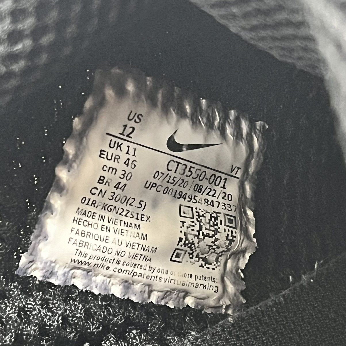 Nike Nike Air Presto White/Black Size US 12 / EU 45 - 12 Thumbnail