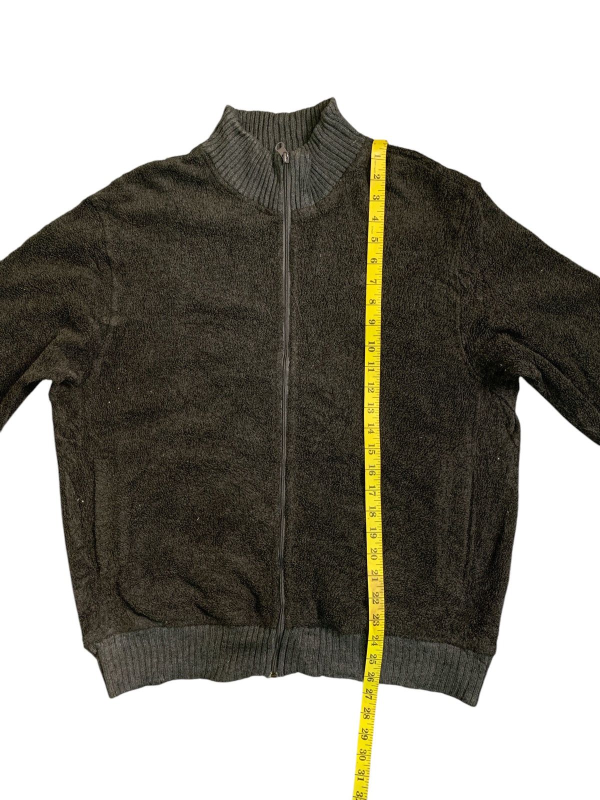 Japanese Brand × Uniqlo Rare Design Vintage Uniqlo Fleece Zipper Sweater Size US M / EU 48-50 / 2 - 9 Thumbnail