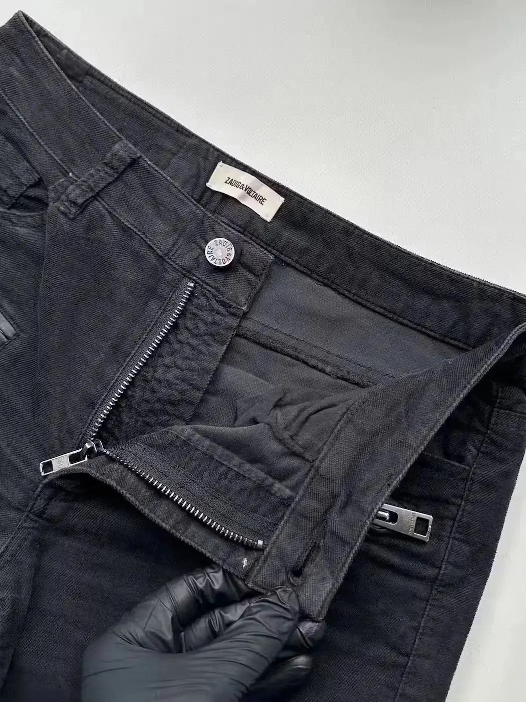 Zadig & Voltaire Zadig&Voltaire Zipped Pants (163) Size 38" / US 16 / IT 52 - 7 Thumbnail