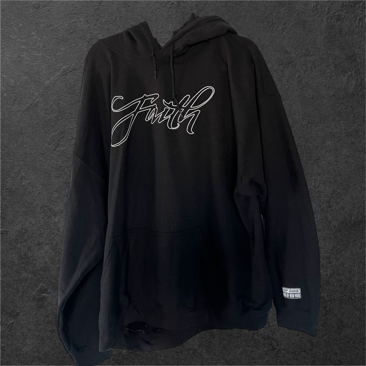 Other Black Faith Pop Smoke King of New York hoodie. Size US XXL / EU 58 / 5 - 1 Thumbnail