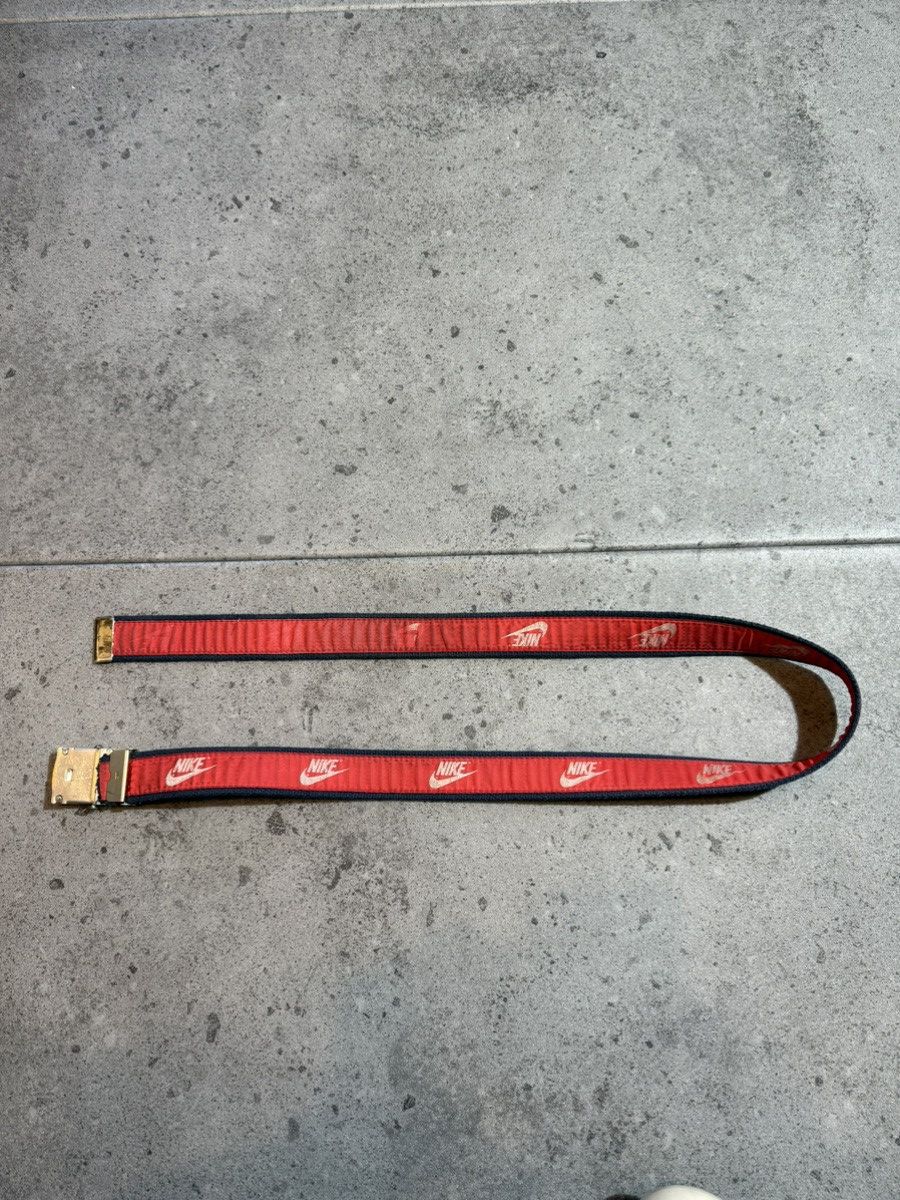 Nike × Vintage vintage 90s Nike made in USA belt pinterest vibe mini logo Size ONE SIZE - 3 Thumbnail