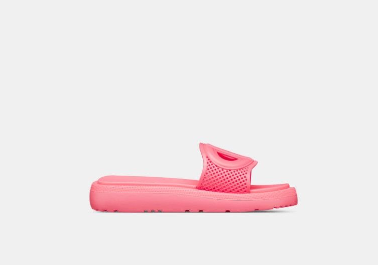 Dior o1w1db10425 KCO050R D-Club Slides in Candy Pink Size US 12 / IT 42 - 1 Thumbnail