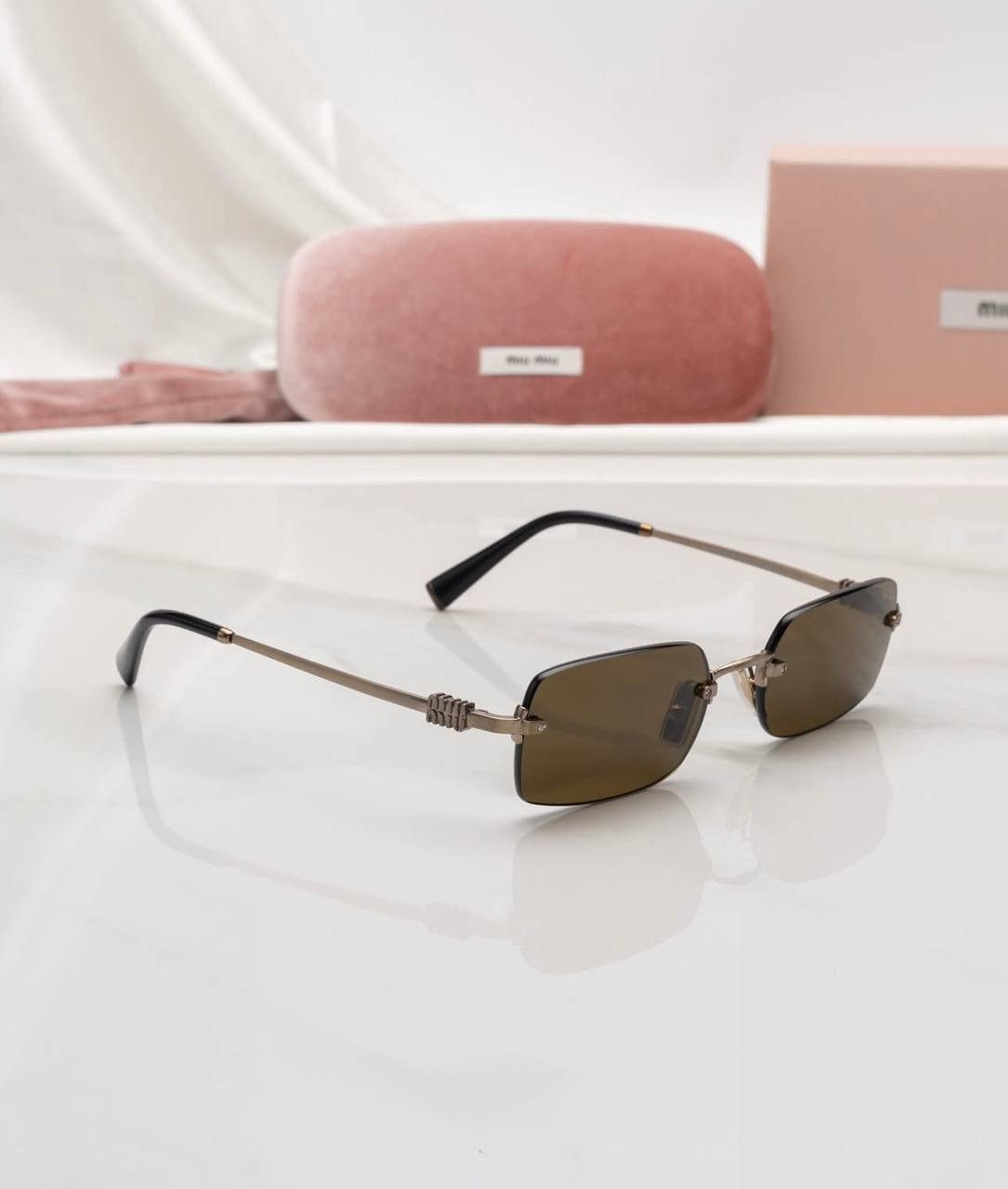 Miu Miu NEW Miu Miu sunglasses MU B50S 26C09Z Size ONE SIZE - 6 Thumbnail