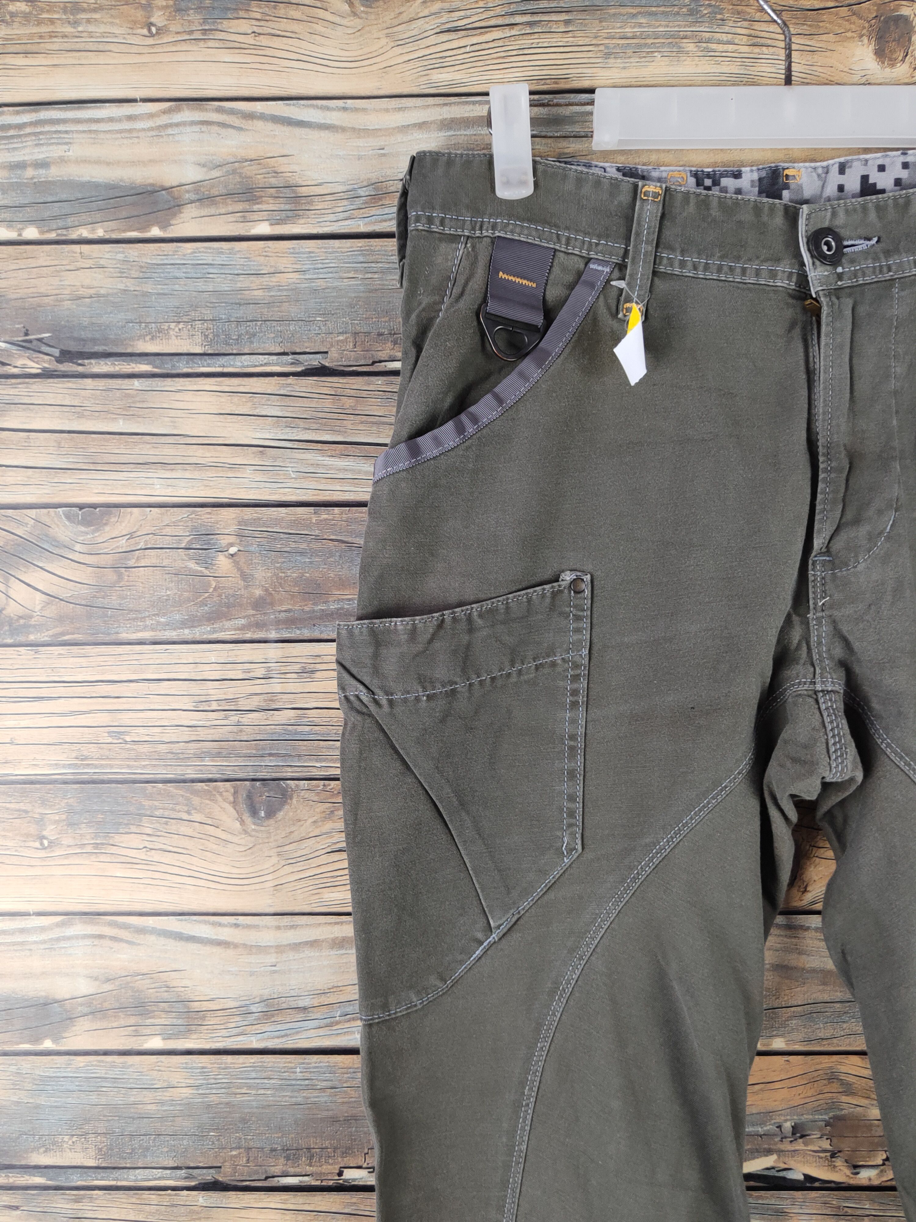 Edwin DL Edwin Efunction Dark Olive Multipocket Cargo Pants# 1946 Size US 28 / EU 44 - 3 Thumbnail