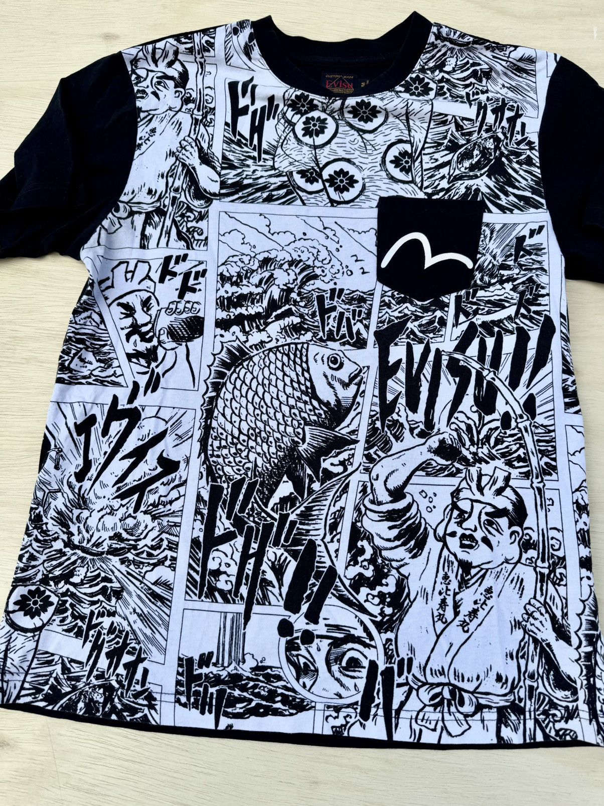 Evisu EVISU Heritage Japanese Vintage Y2K Rap Hip Hop T-Shirt Size US M / EU 48-50 / 2 - 6 Thumbnail