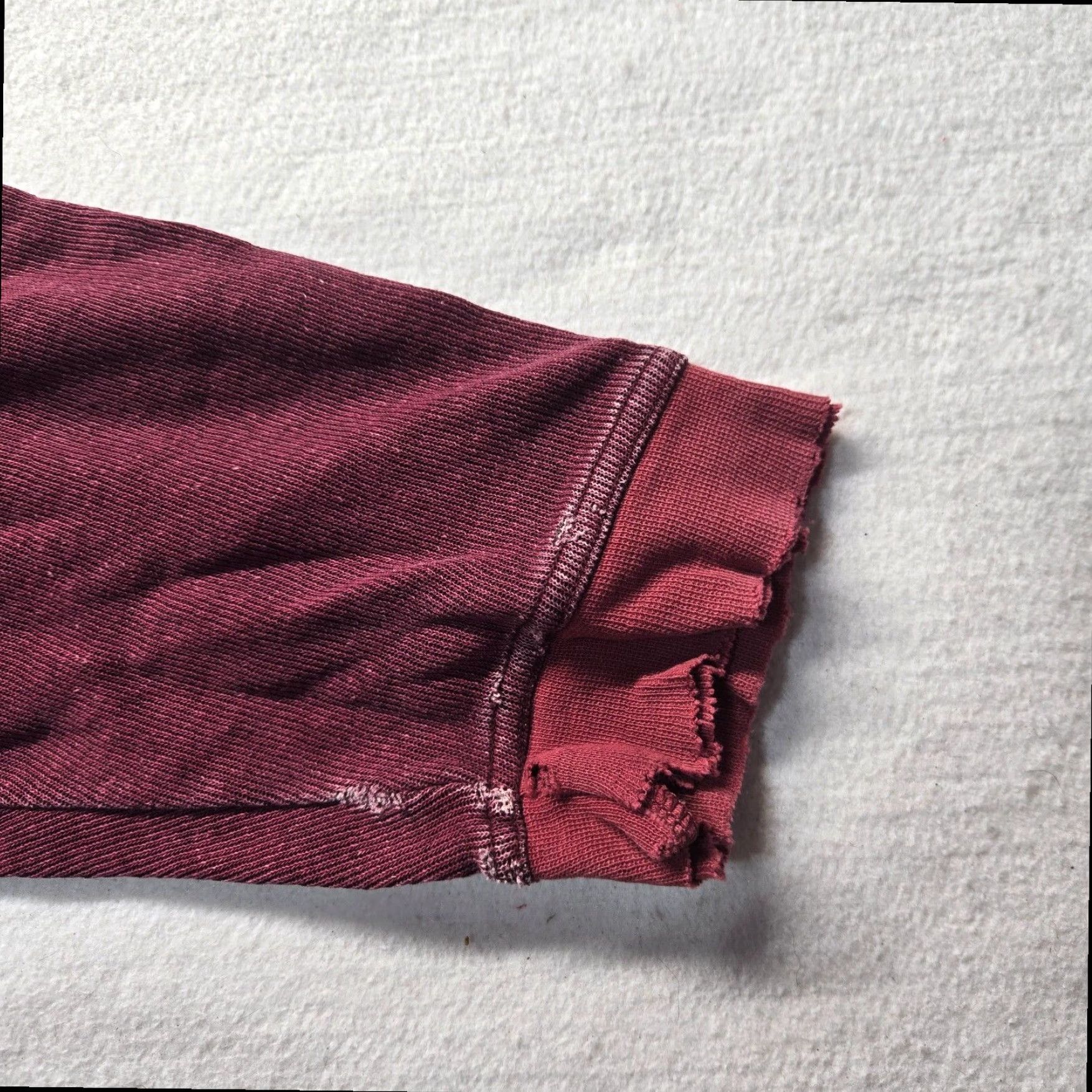 Vintage VINTAGE Arizona Jean Co. Red Distressed Collar Sweater Mens XL 90s Pullover Size US XL / EU 56 / 4 - 4 Thumbnail