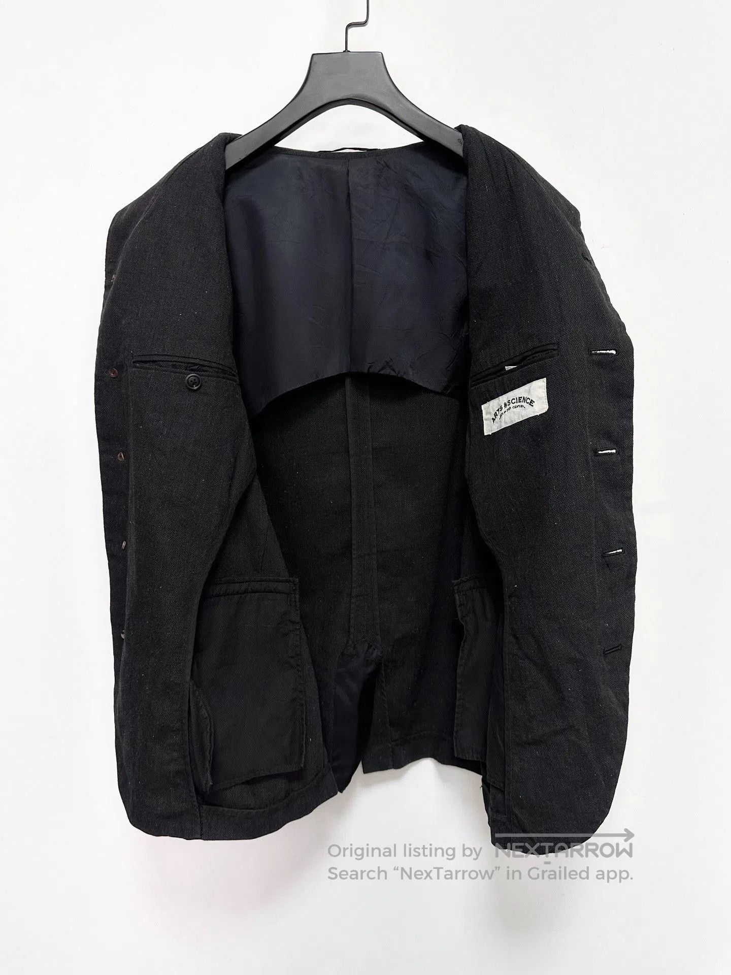Arts & Science ARTS & SCIENCE Linen Handmade Coat. Size US L / EU 52-54 / 3 - 4 Thumbnail