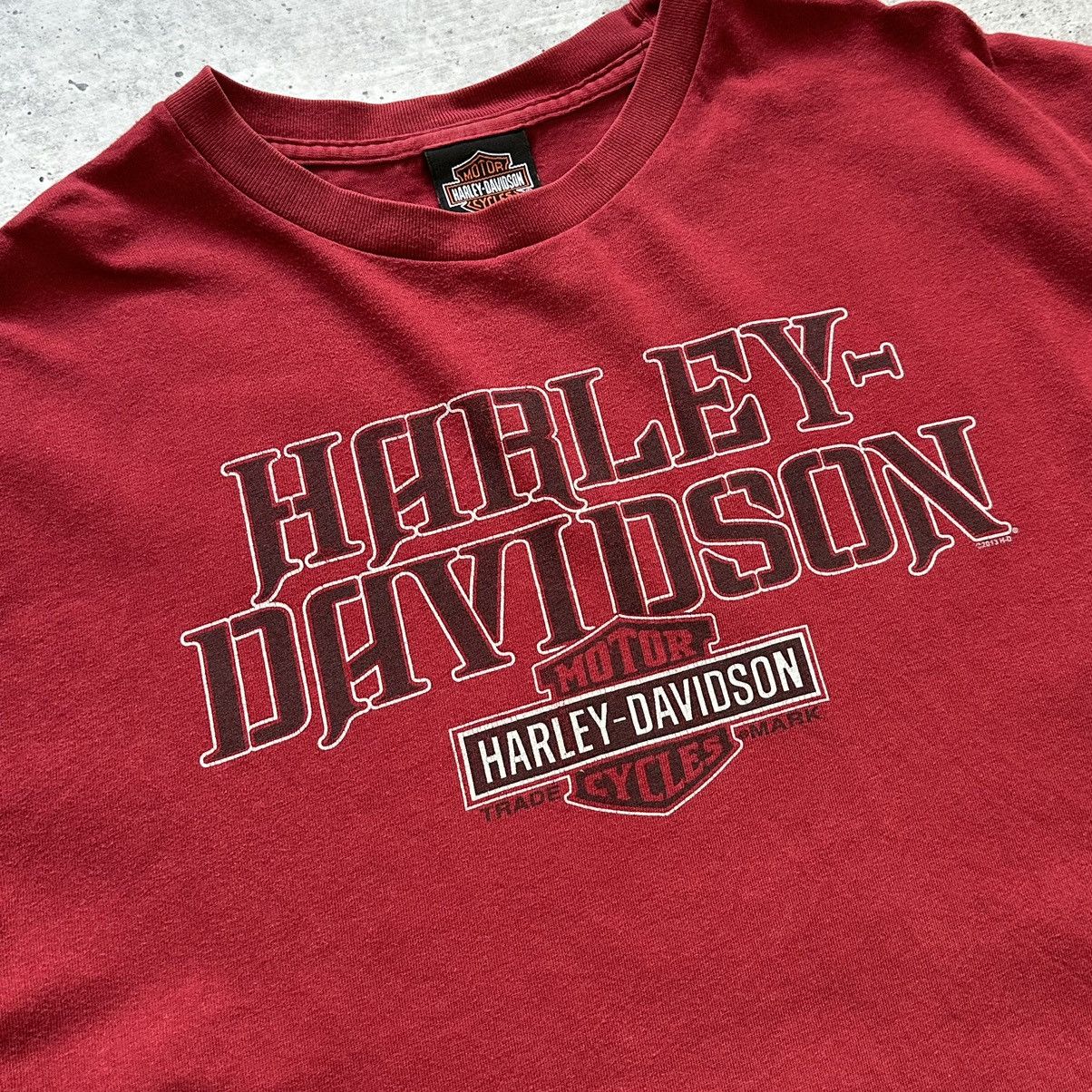 Vintage Harley Davidson T-shirt Red Men’s Size 2XL Size US XXL / EU 58 / 5 - 6 Thumbnail