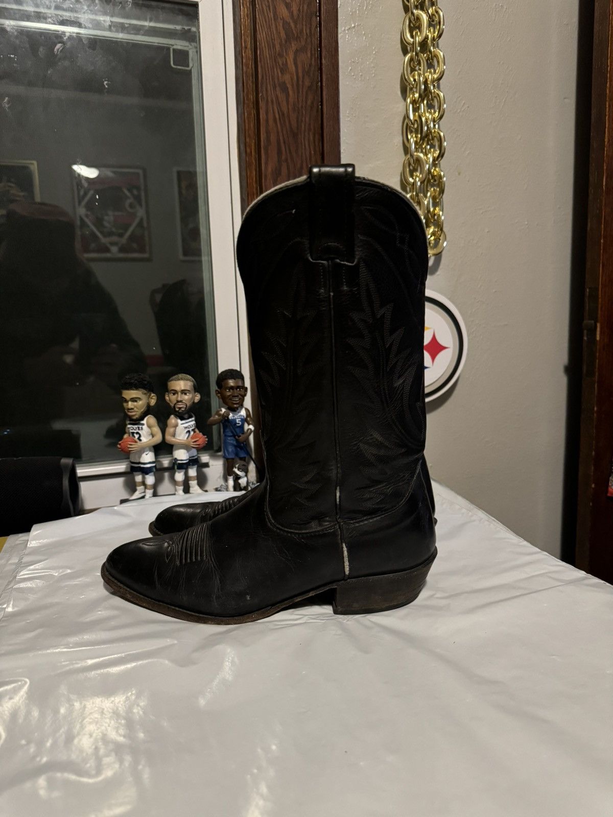 Nocona × Vintage Vintage Nocona Cowboy Boots Sz 8.5 D Size US 8.5 / EU 41-42 - 2 Thumbnail