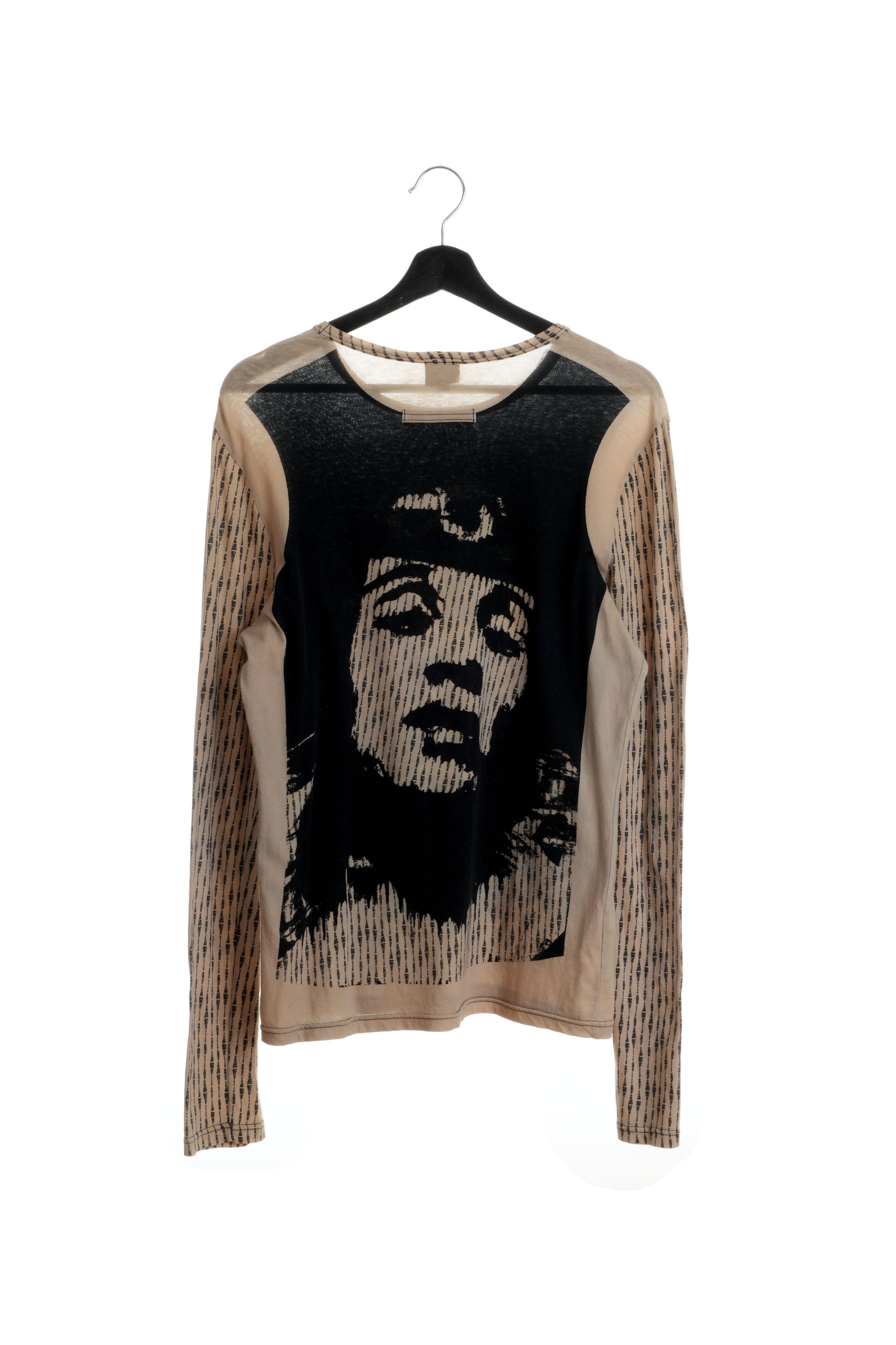 Jean Paul Gaultier Fall 1997 "La Culture Noire et Sa Force" Mesh Tattoo Top Size US M / EU 48-50 / 2 - 2 Thumbnail