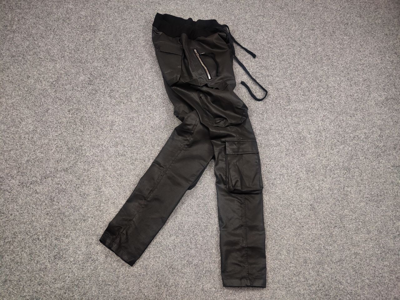 Vagabond Vagabond Black Slim Multipocket Cargo Pants Rick owens style Size US 34 / EU 50 - 2 Thumbnail