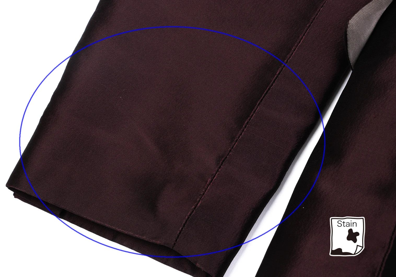 Jean Paul Gaultier Glossy Peak Lapel Jacket in Wine, Size 48 Size US M / EU 48-50 / 2 - 15 Thumbnail