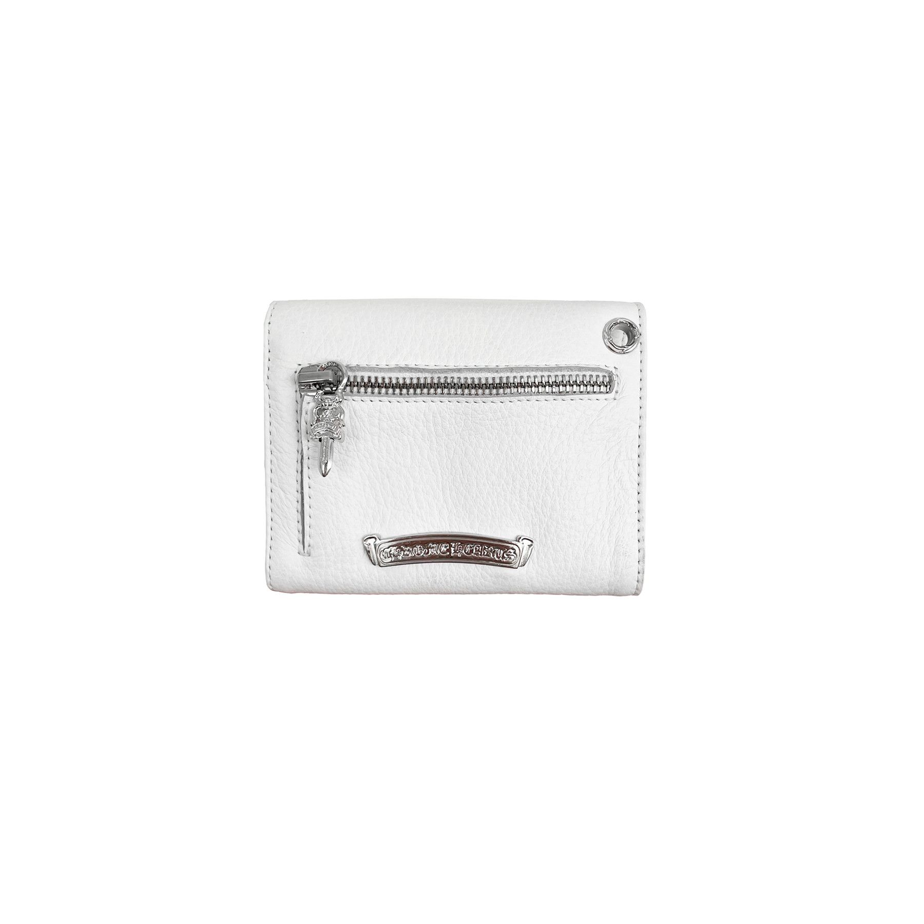 Chrome Hearts Chrome Hearts White Silver Scroll Dagger Fold Wallet Size ONE SIZE - 2 Thumbnail