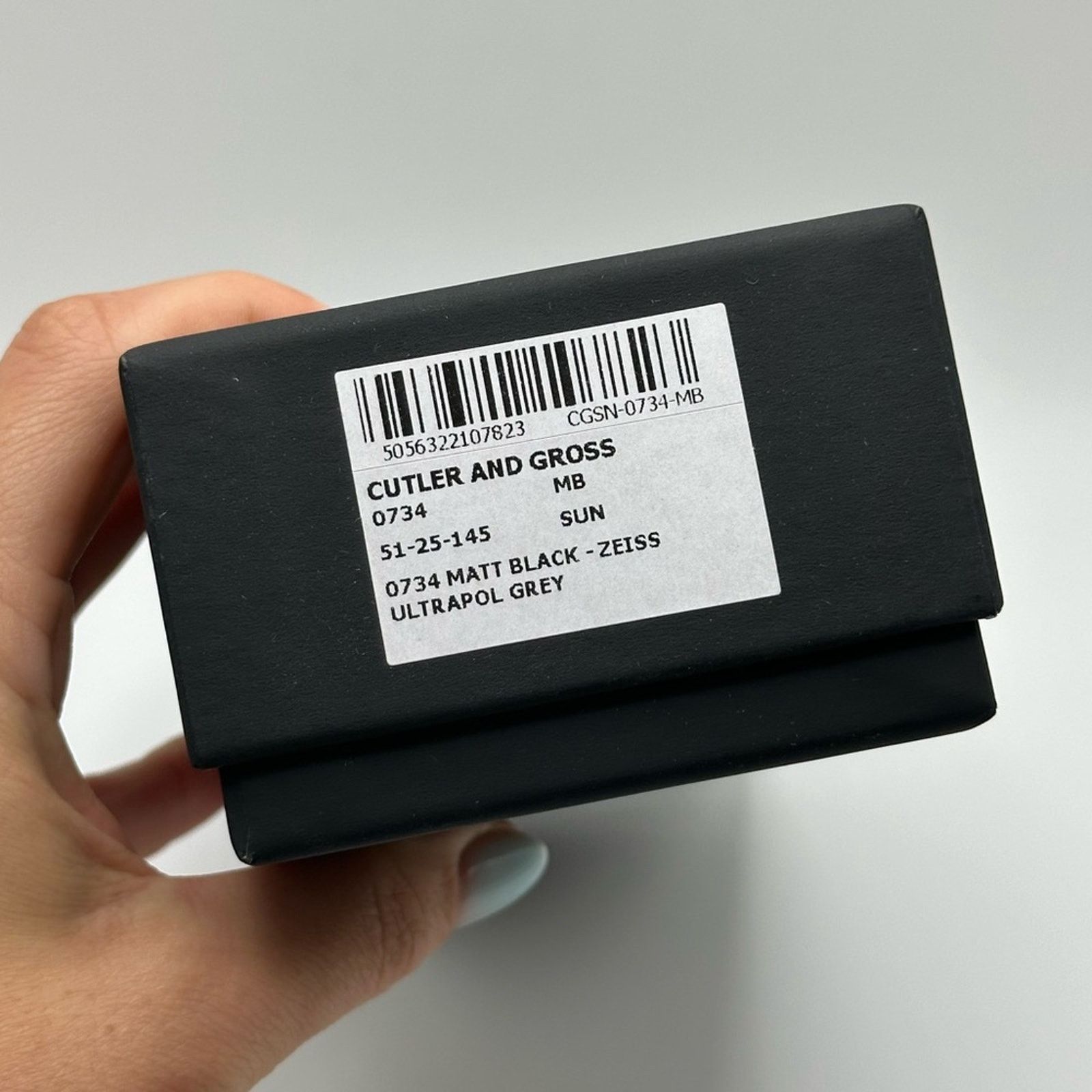 Cutler and Gross BRAND NEW CUTLER AND GROSS CG0734S MB Matte Black Unisex Size ONE SIZE - 10 Thumbnail