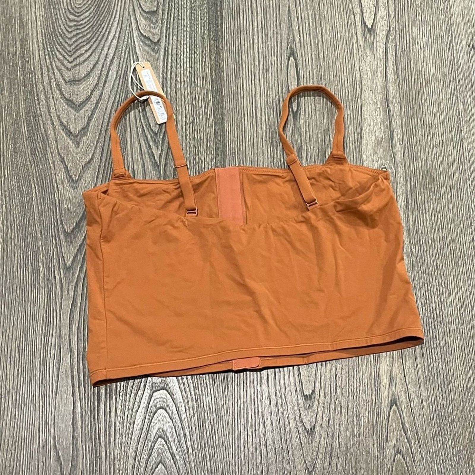 SKIMS NWT Skims Fits Everybody Adaptive Camisole Tank Bronze 2X Size XXL / US 16-18 / IT 52-54 - 4 Thumbnail